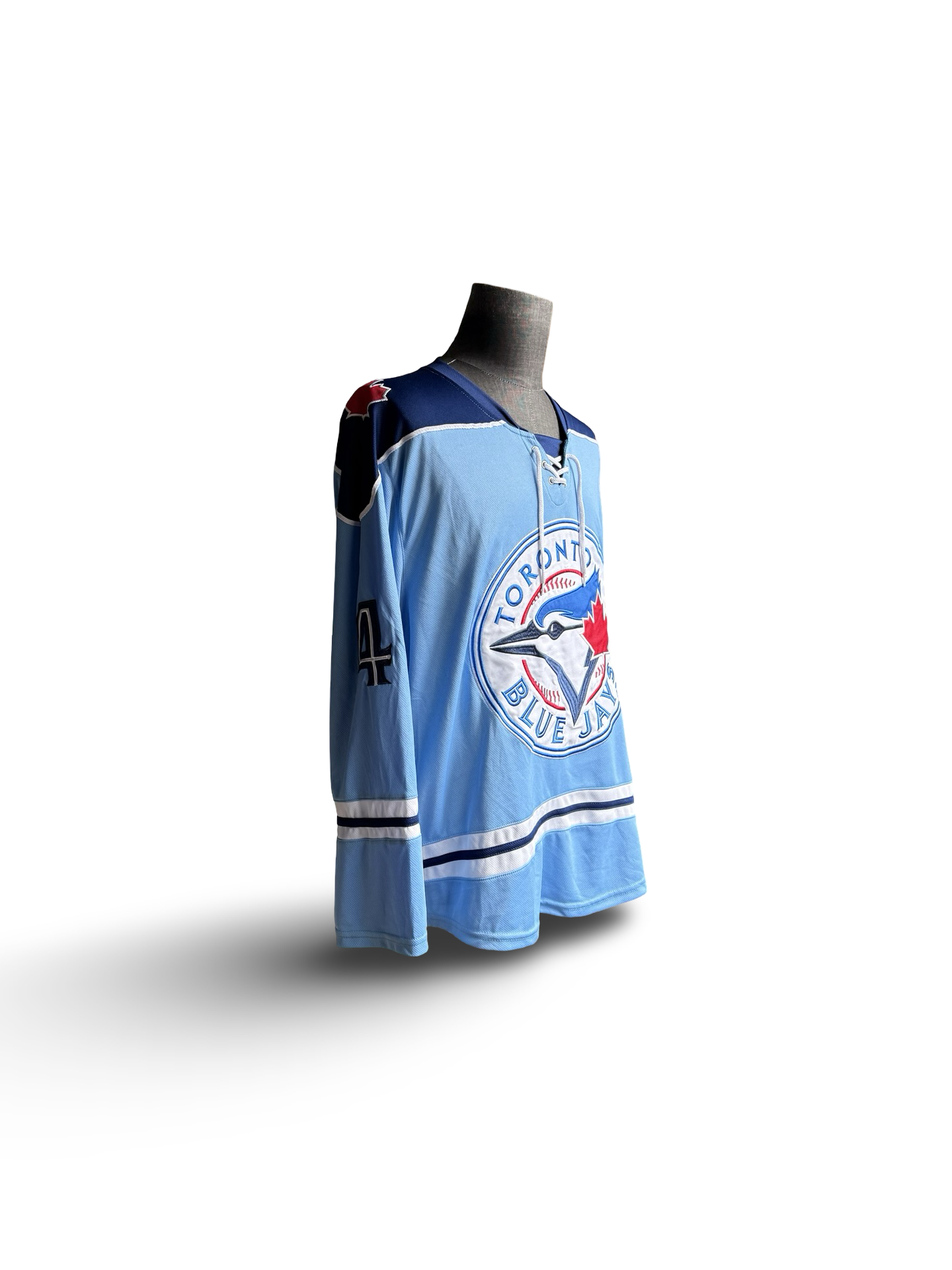 MLB SGA George Springer 4 Toronto Blue Jays Hockey Style Baseball Jersey Size XL