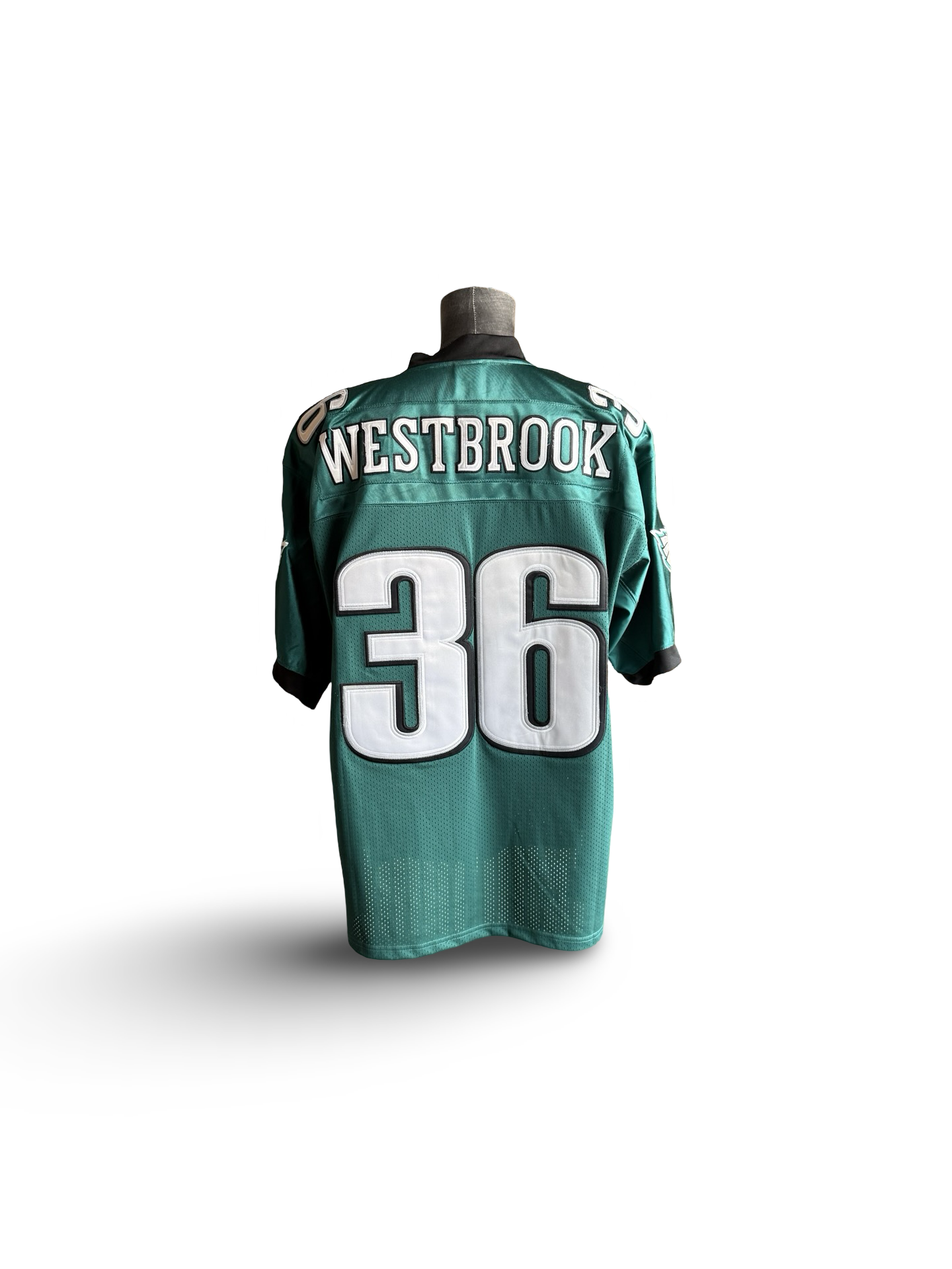 NFL Vtg Brian Westbrook 36 Reebok 2000’s Philadelphia Eagles Jersey Size 2XL (54)