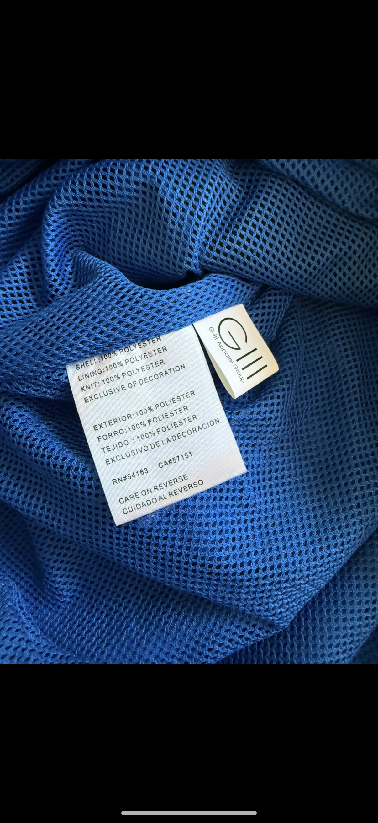 MLB Toronto Blue Jays GII Carl Banks Pullover Windbreaker Size L