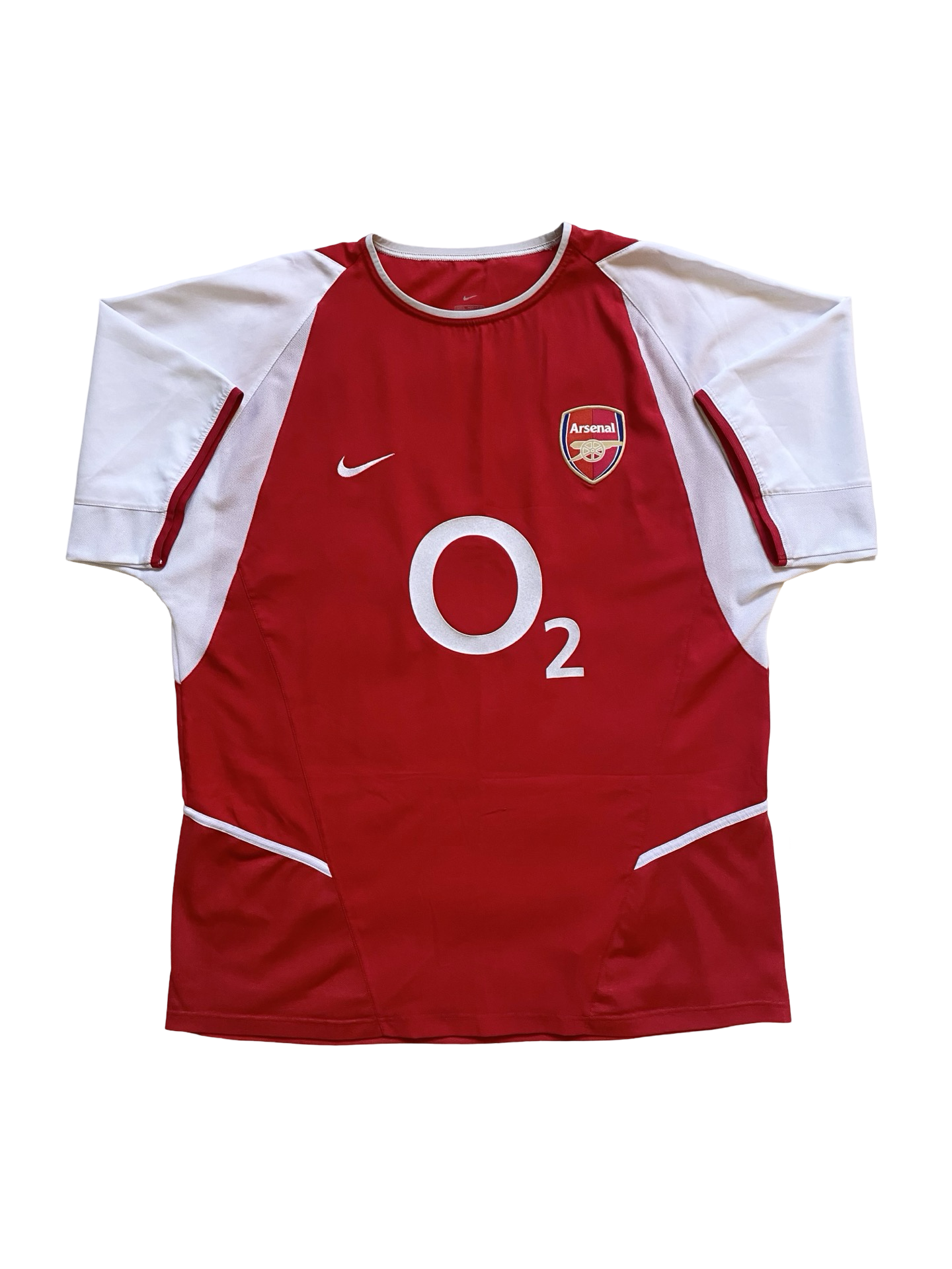 EPL Vtg Arsenal FC 2002-04 Nike Football Home Jersey O2 Size L