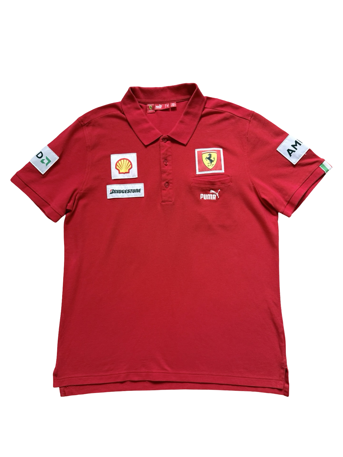 RACING F1 Scuderia Ferrari Puma Polo Team Shirt L