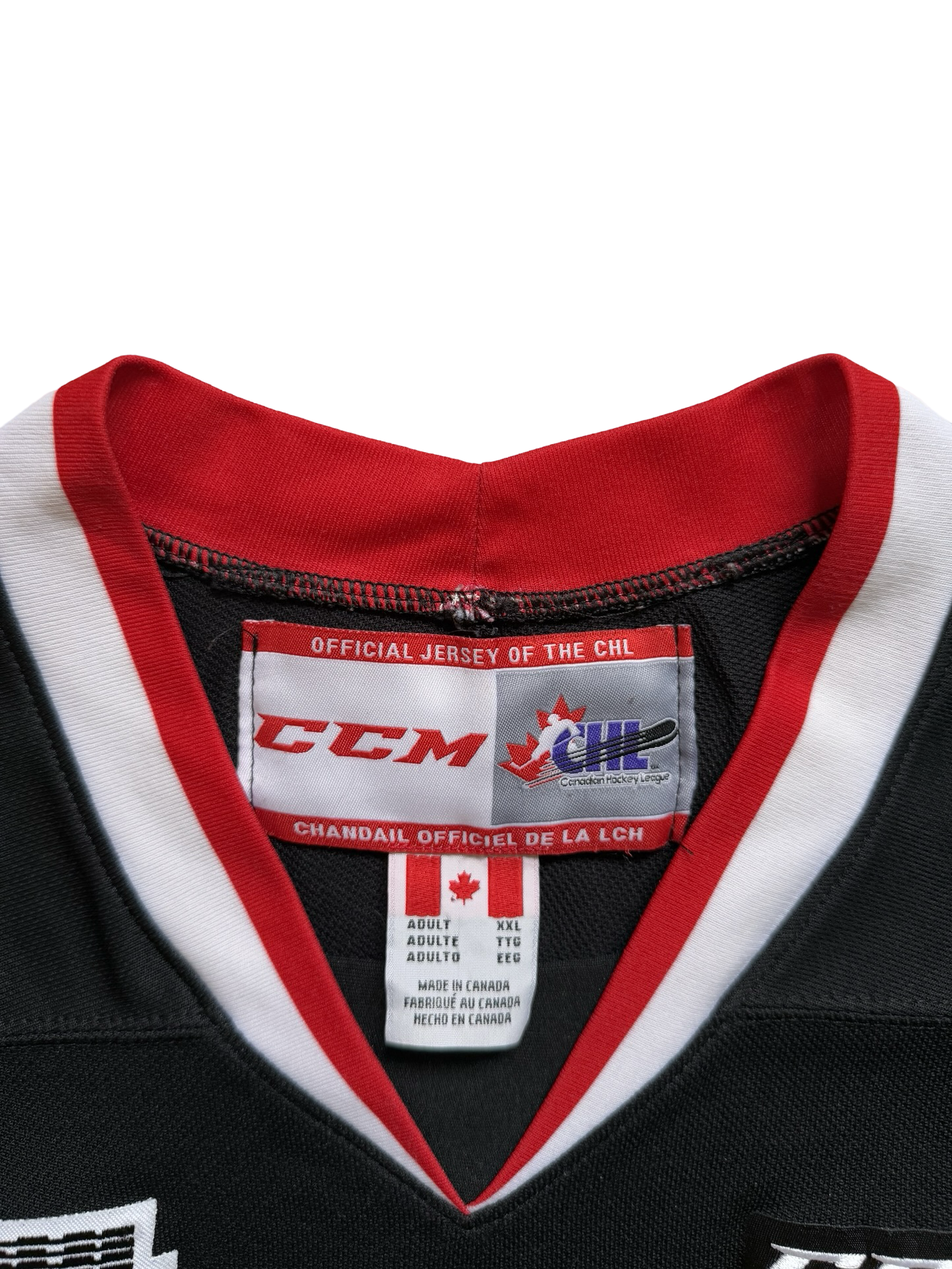 OHL Niagara Ice Dogs CCM Home Jersey Size 2XL