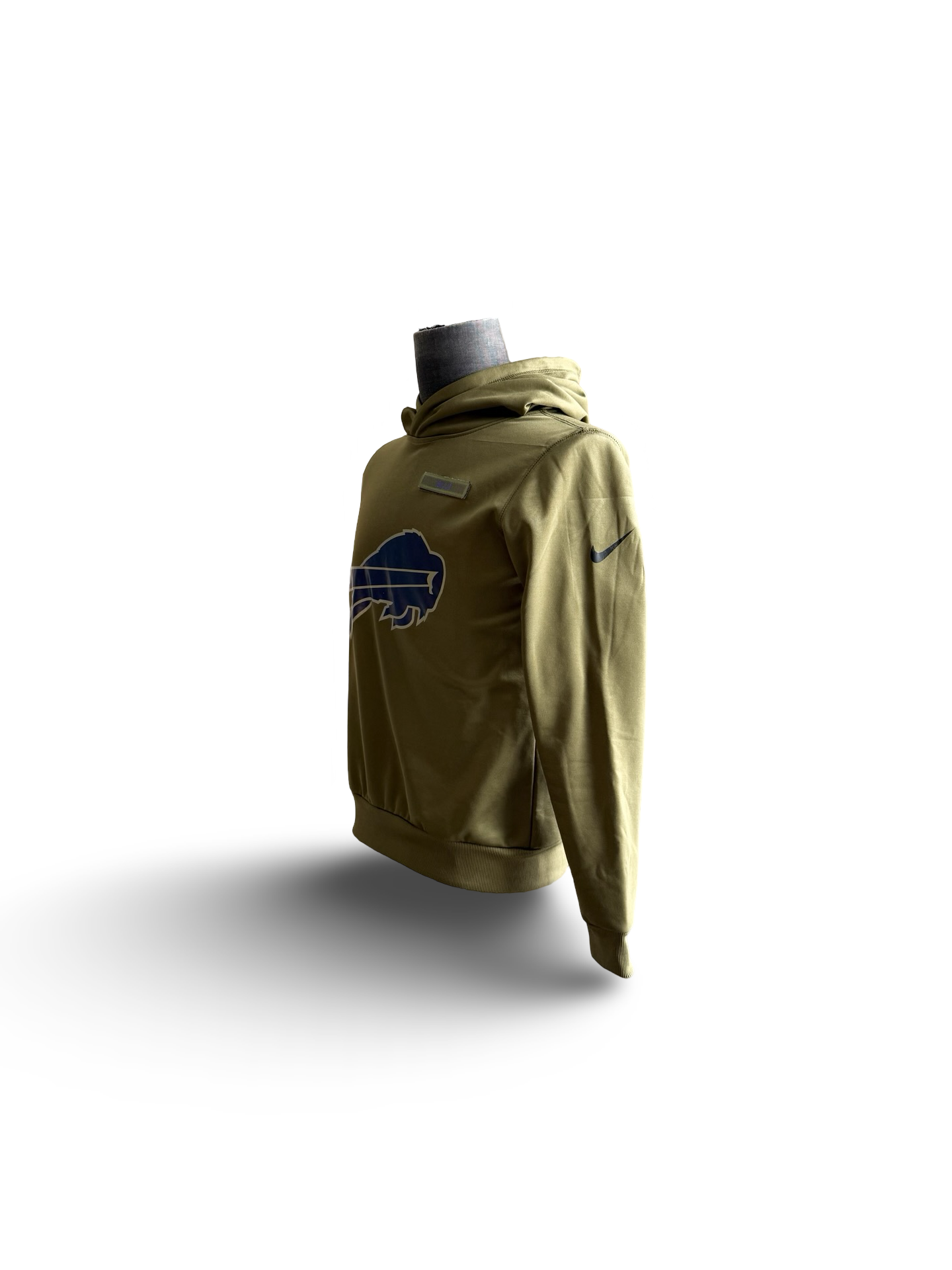 YOUTH NFL Buffalo Bills Salute to Service Olive Hoodie Size Youth M