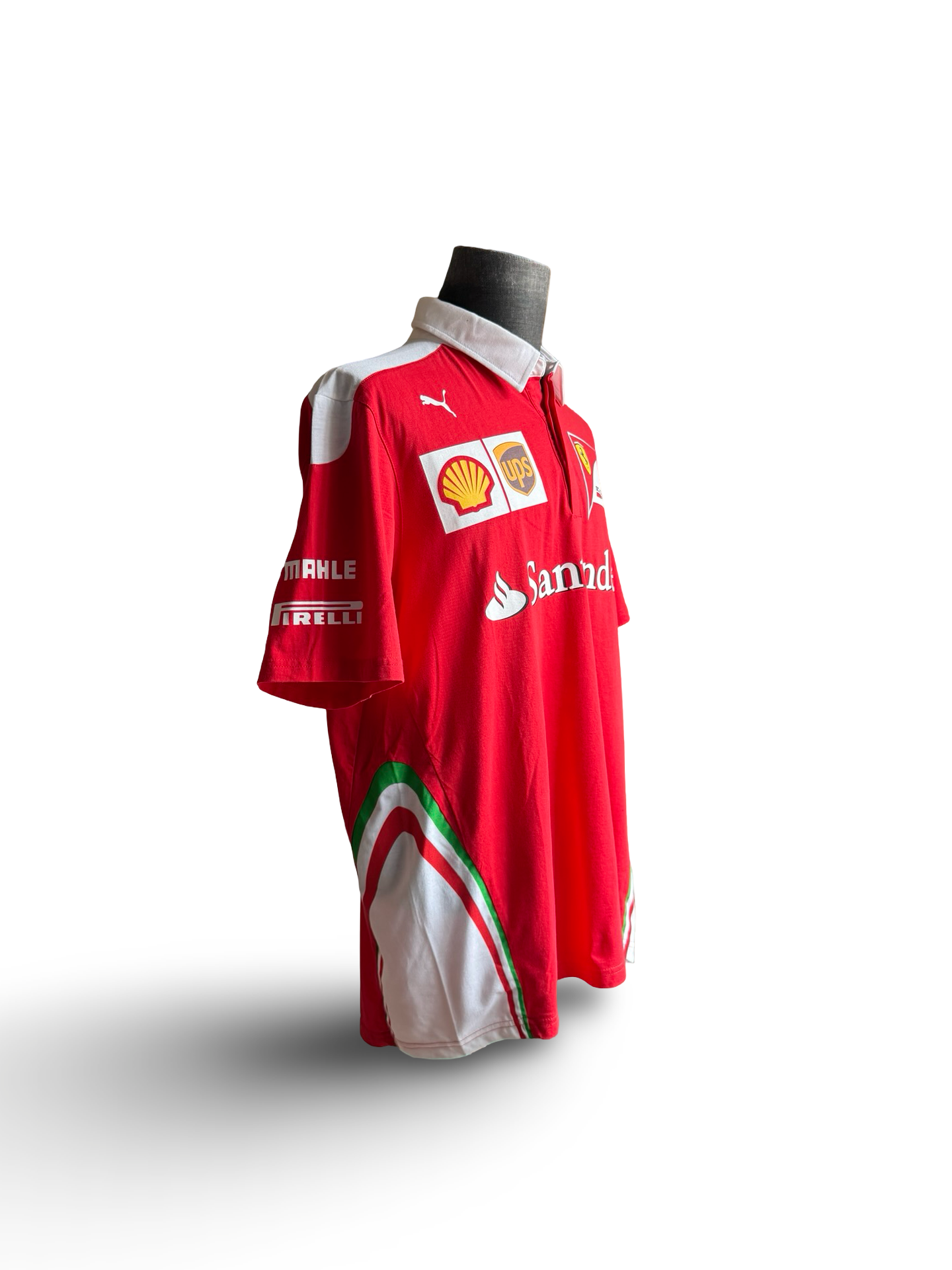 RACING F1 Scuderia Ferrari Puma Polo Team Shirt Size XL