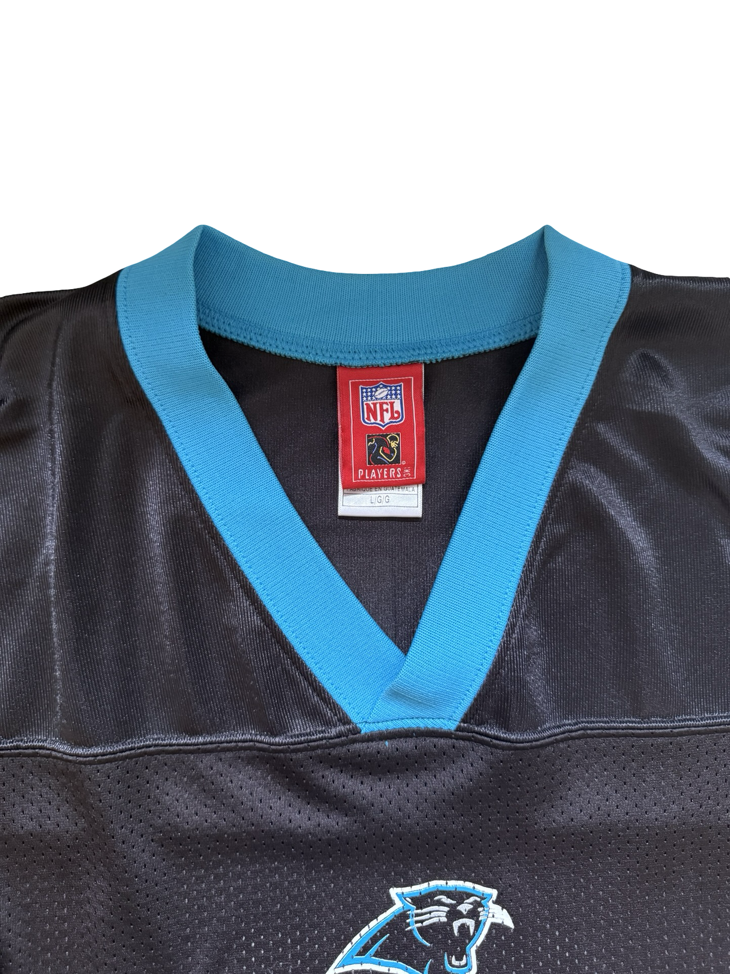 NFL Vtg David Carr 8 Carolina Panthers Reebok Football Jersey Size L