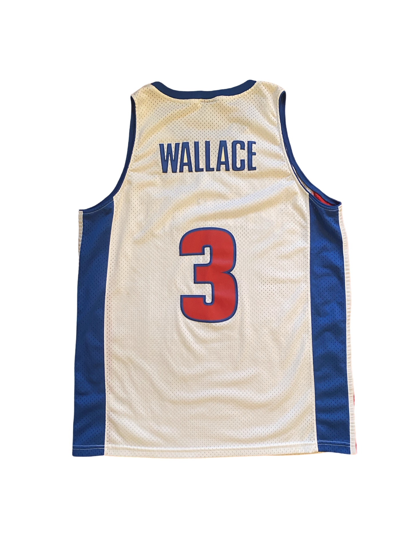 NBA Vtg Ben Wallace 3 Detroit Pistons Jersey 2000’s Nike    Size L