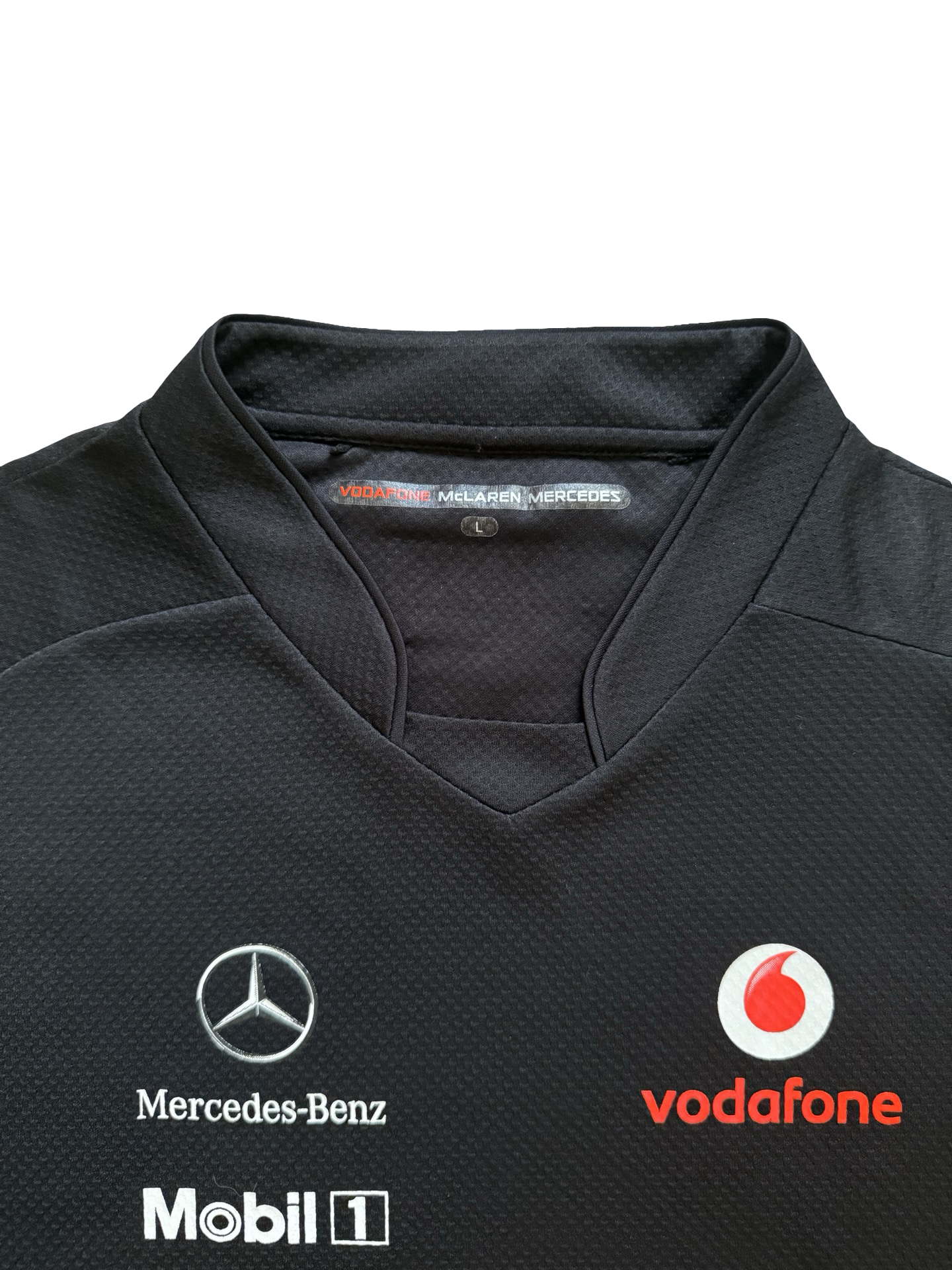 RACING F1 McLaren Mercedes Vodafone Hugo Boss T-Shirt Size L