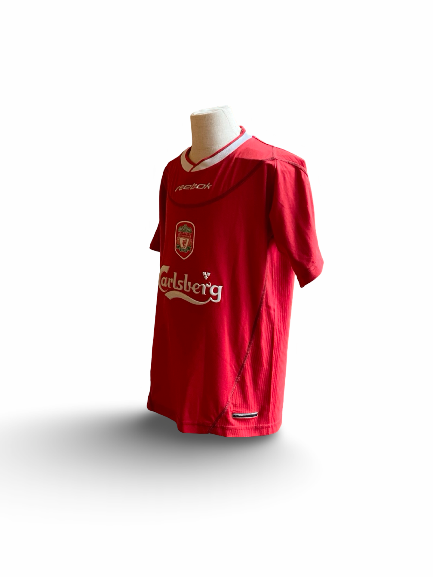 EPL Vtg Liverpool FC 2002-04 Reebok Football Home Jersey Size Youth L