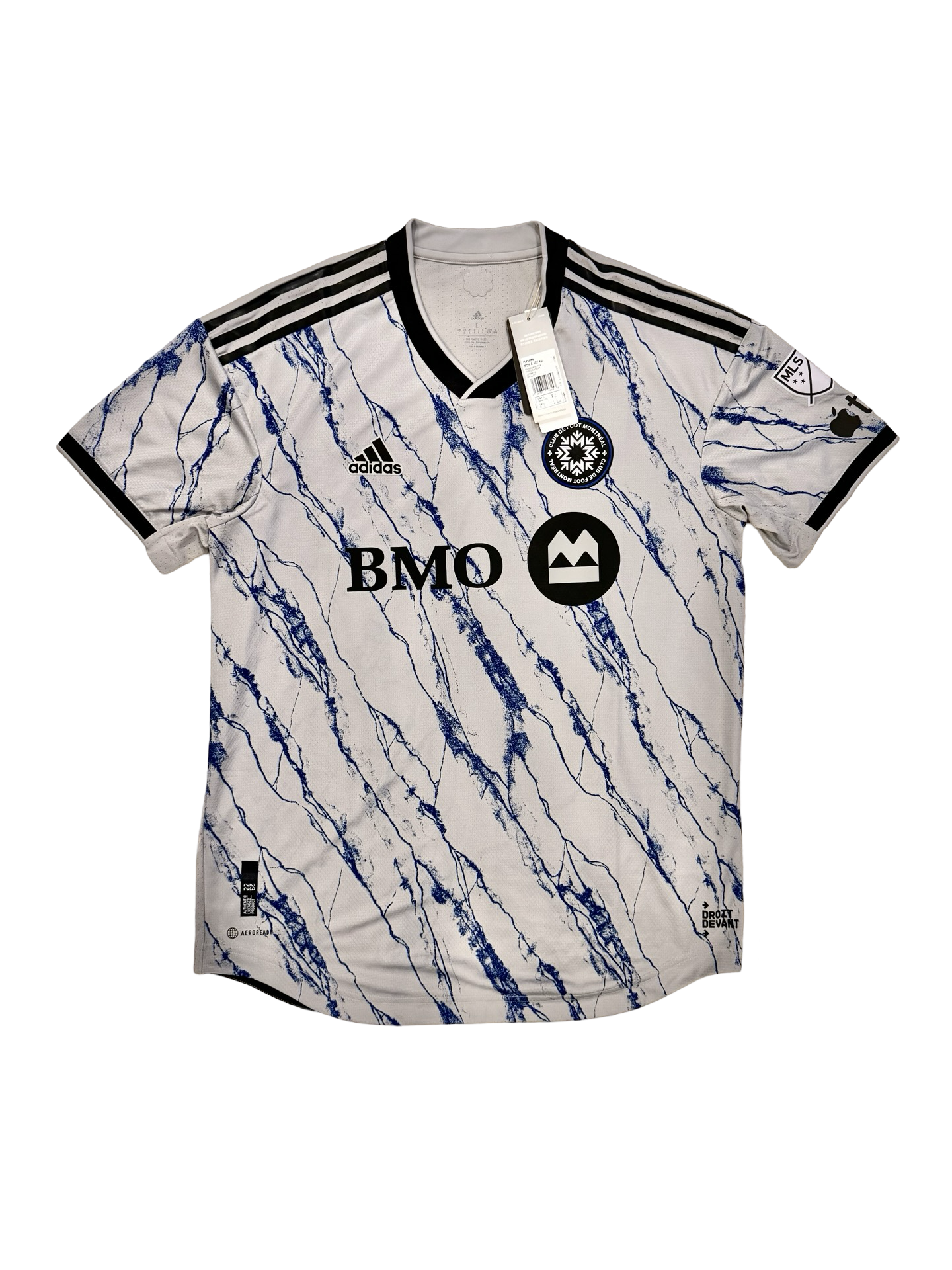 Soccer MLS CF Montreal Impact 2022-23 Adidas Football Away Jersey *New W/ Tags* Size L