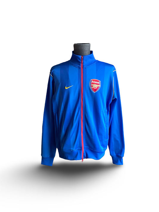 EPL Vtg Arsenal Fc Nike Full-Zip Soccer Track Jacket Size M