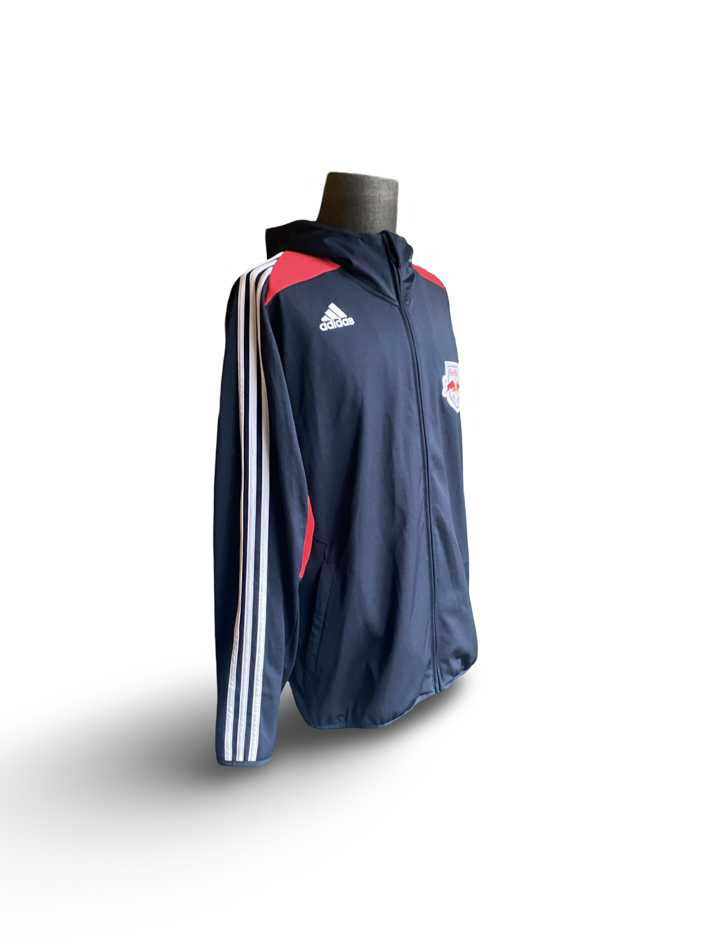 Soccer MLS New York Red Bulls 2011 Full-Zip Track Adidas Jacket Size XL