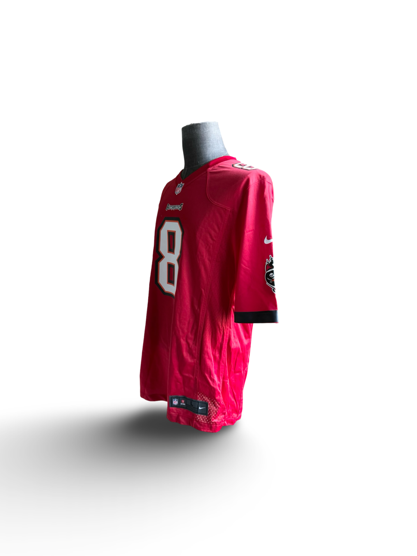 NFL Mike Glennon 8 Tampa Bay Buccaneers Nike Football Jersey Size L