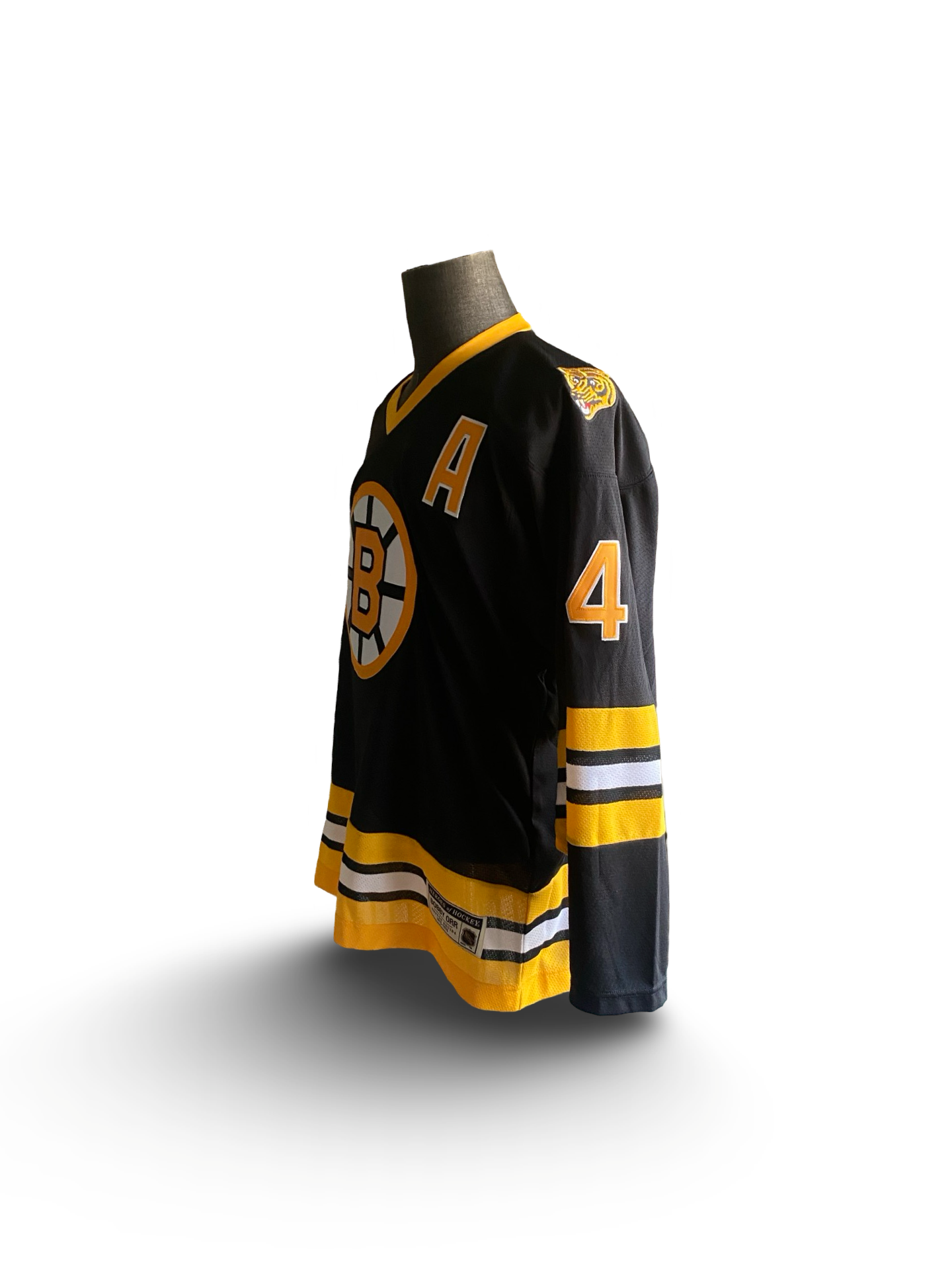 NHL Bobby Orr 4 Heroes of Hockey 1975-1976 Boston Bruins Jersey CCM Size L