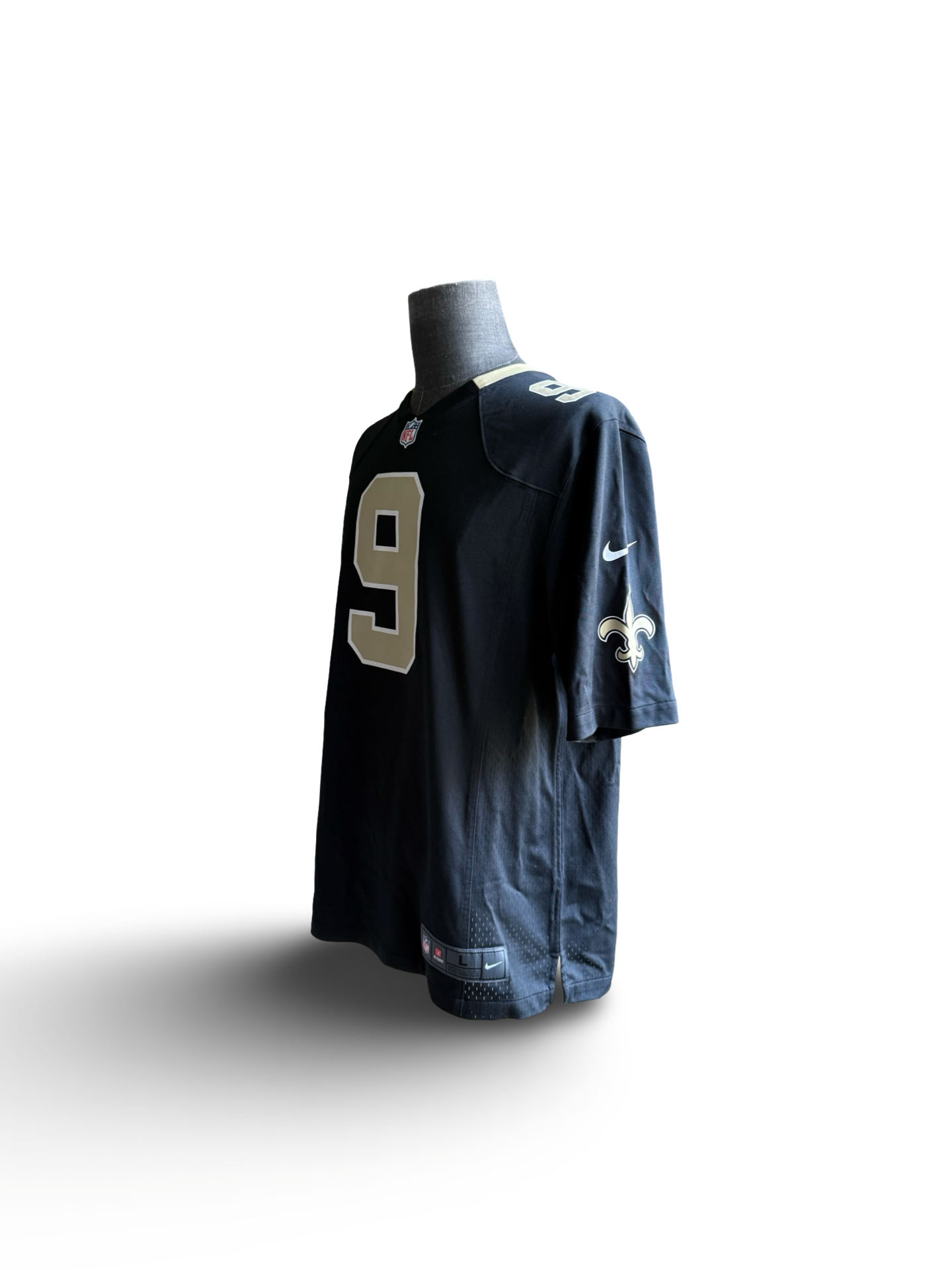 NFL Drew Bree’s 9 New Orleans Saints Nike Football Jersey Size L