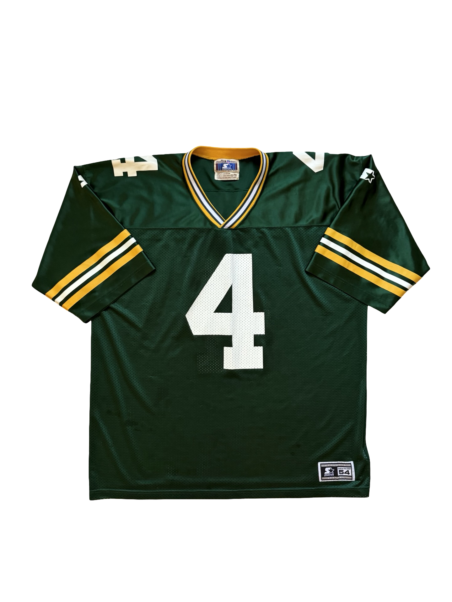NFL Vtg Brett Favre 4 Green Bay Packers Starter Football Jersey Size 2XL