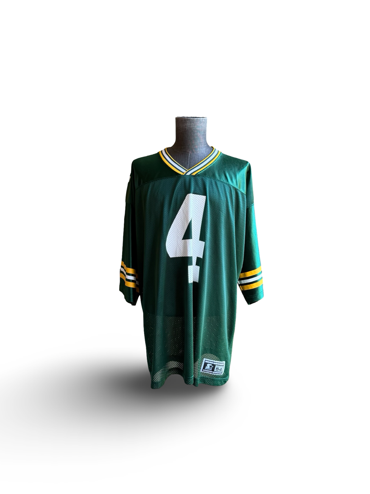 NFL Vtg Brett Favre 4 Green Bay Packers Starter Football Jersey Size 2XL