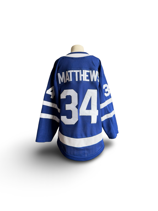 YOUTH NHL Auston Matthews 34 Toronto Maple Leafs Jersey Size Youth S/M