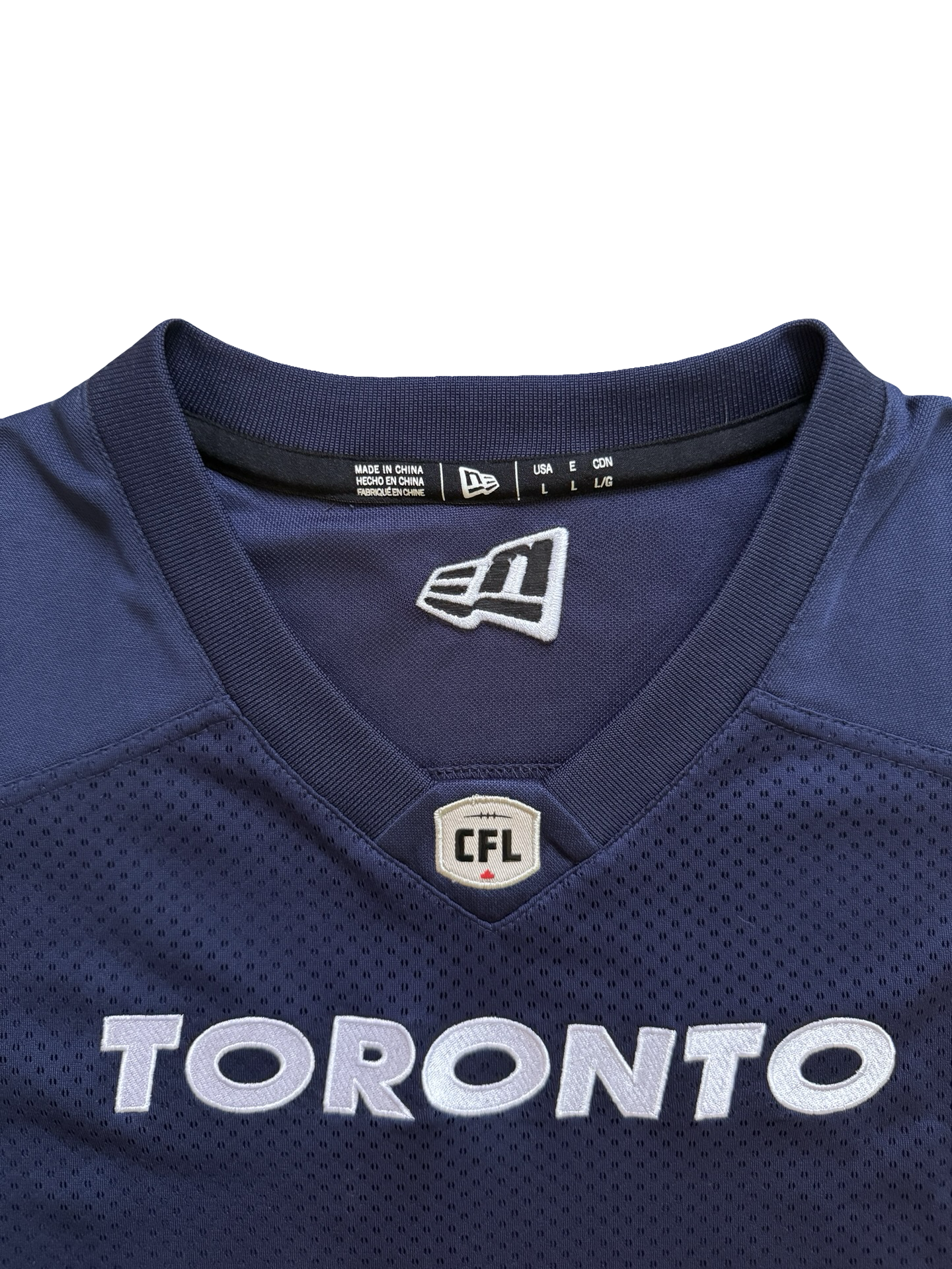 CFL Toronto Argonauts New Era Home Football Jersey Size L