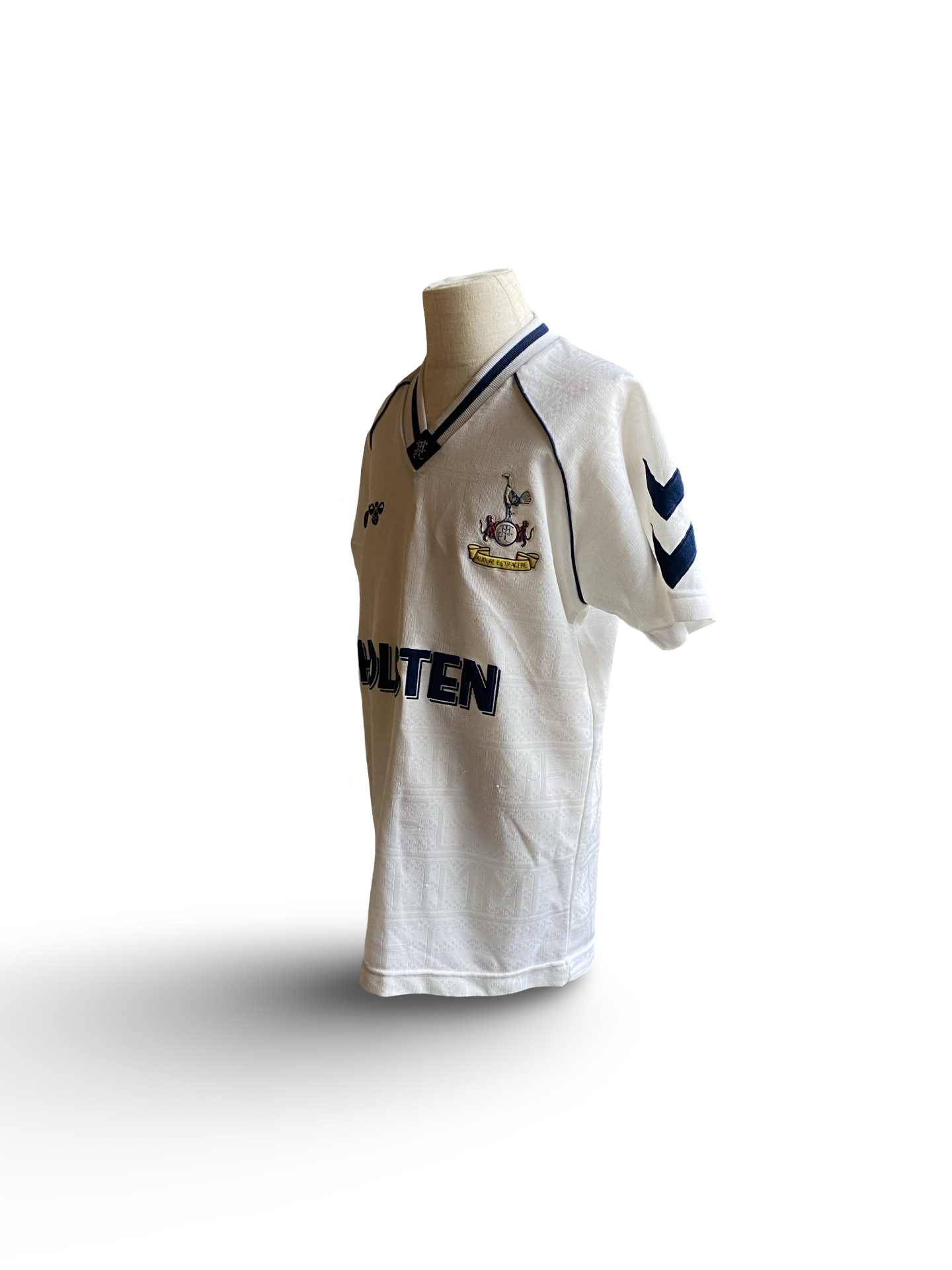 EPL Vtg Tottenham Hotspur FC 1989-91 Hummel Football Home Jersey Size Youth M