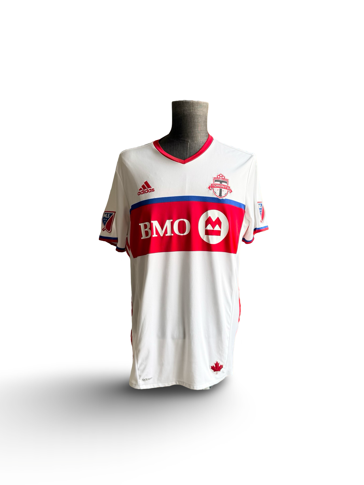 Soccer MLS Sebastian Giovinco 10 Toronto FC 2015-16 Adidas TFC Football away Jersey Size XL