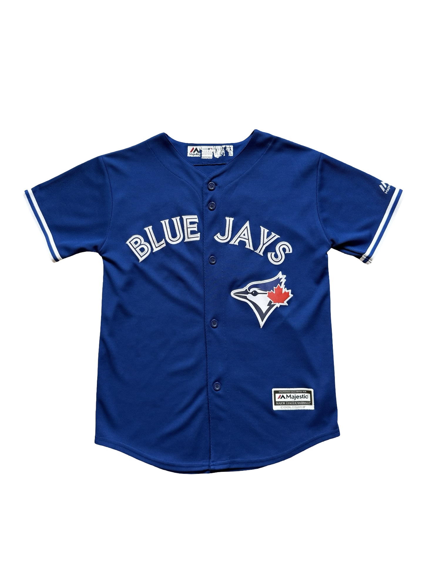 YOUTH MLB Marcus Stroman 6Toronto Blue Jays Majestic Baseball Jersey Size Youth M