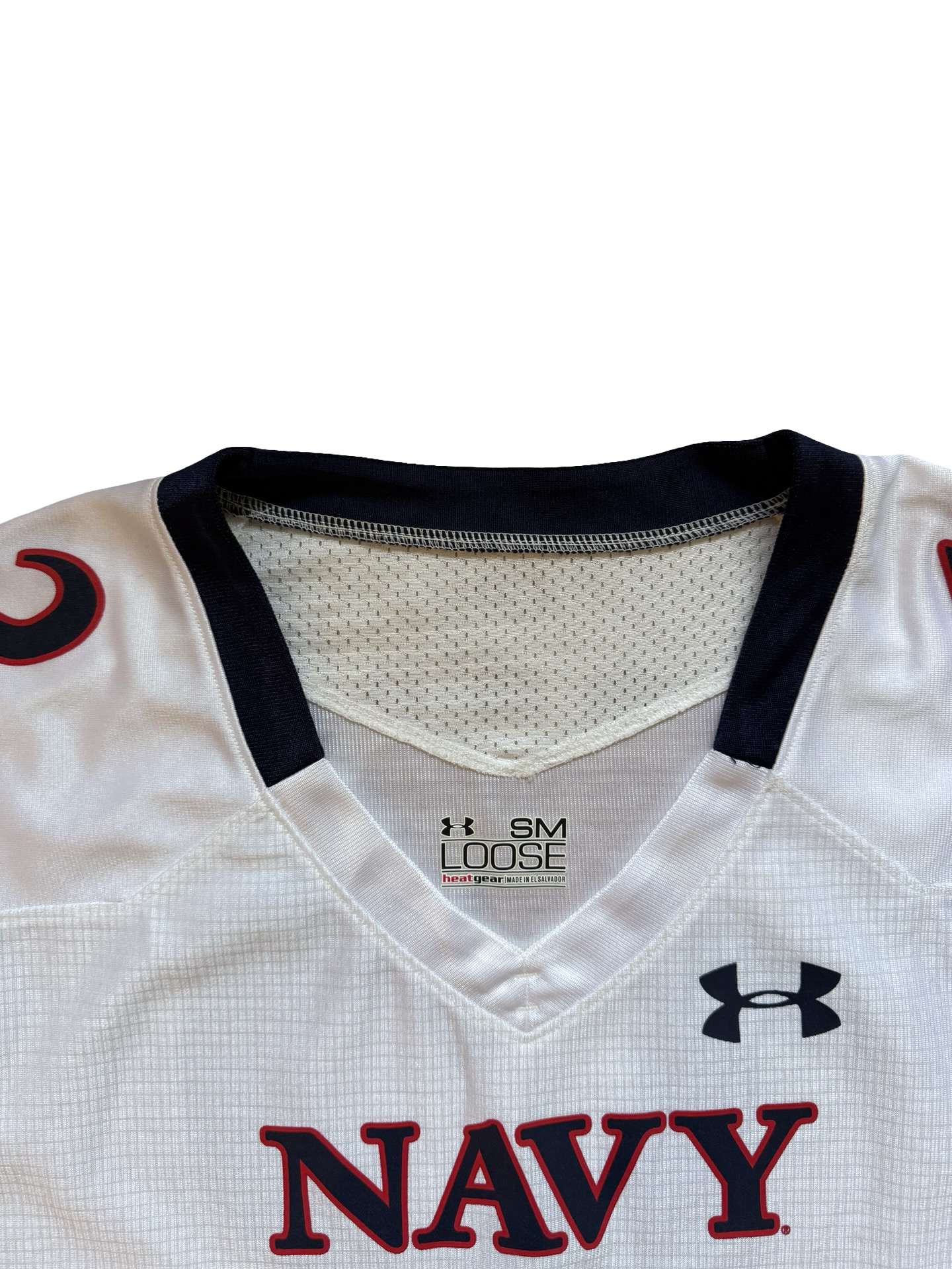 NCAA Navy Midshipmen #12 (Roger Staubach) Under Armour football Jersey NWT Size S