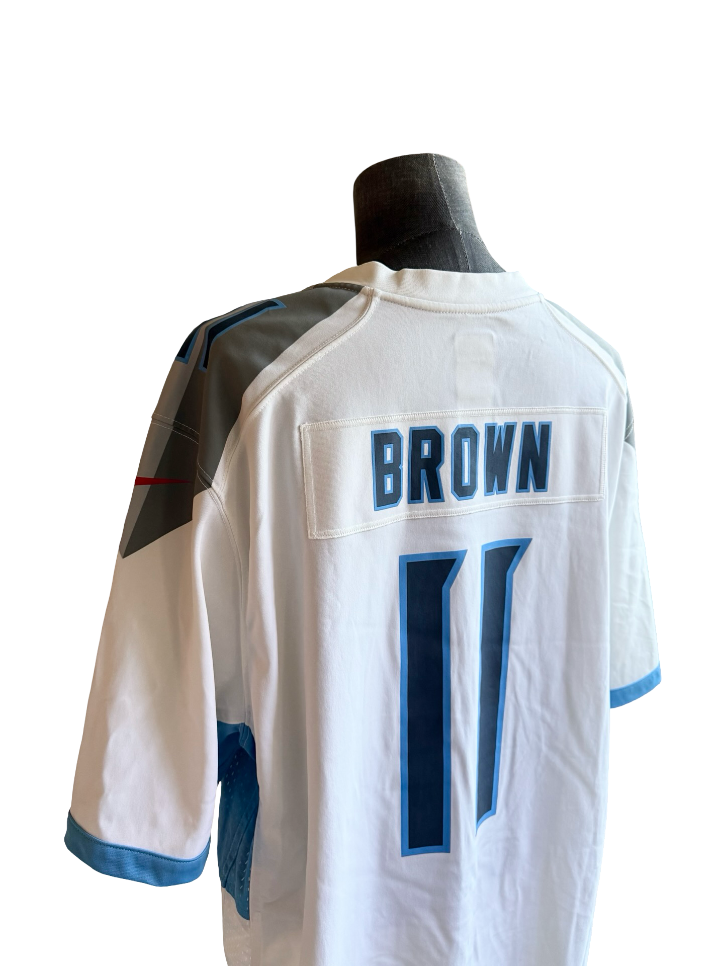NFL AJ Brown 11 Tennessee Titans Nike Football Jersey Size 2XL