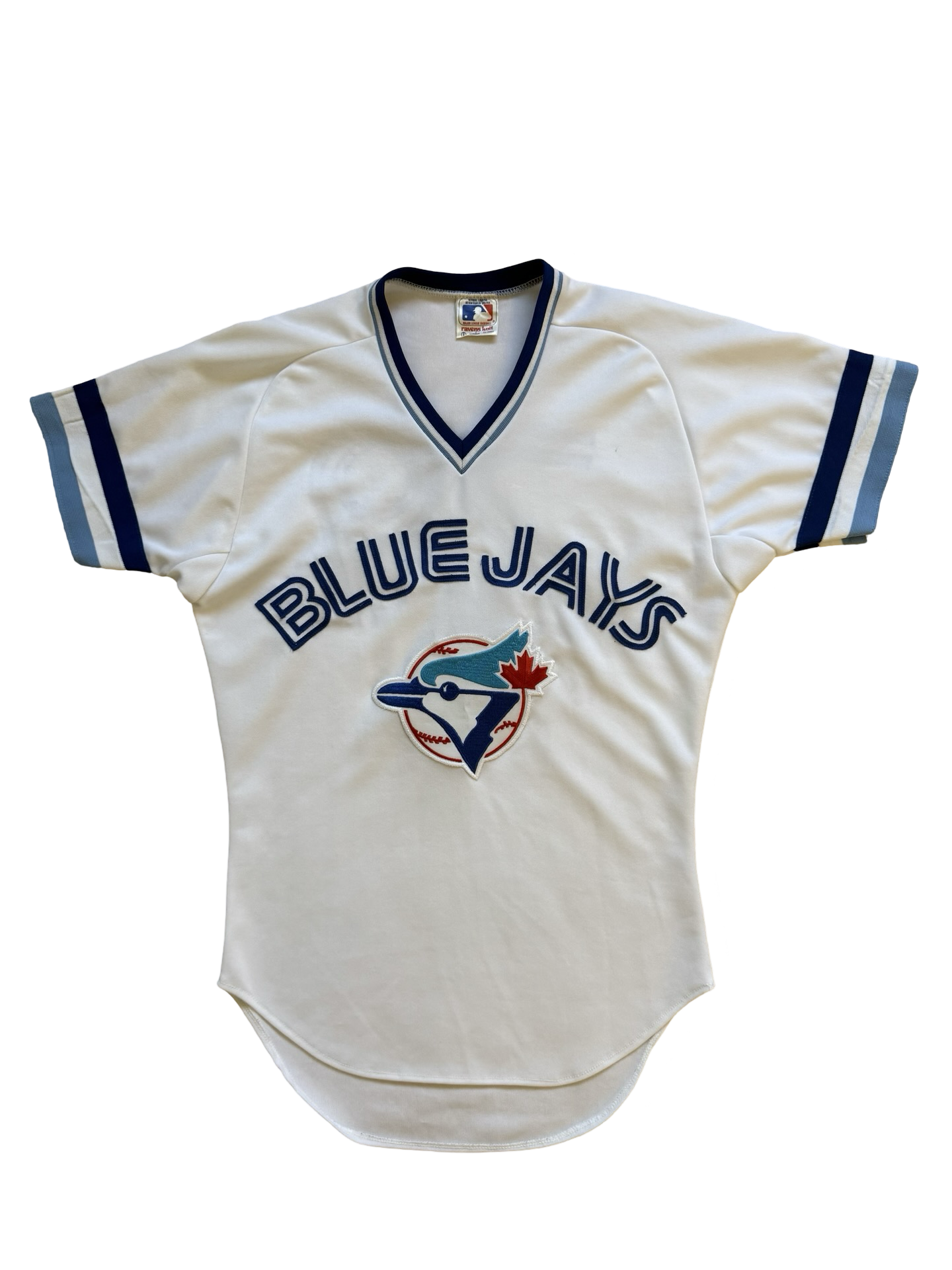 MLB Vtg Jesse Barfield 29 Toronto Blue Jays 80’s Ravens Knit Baseball Jersey Size S