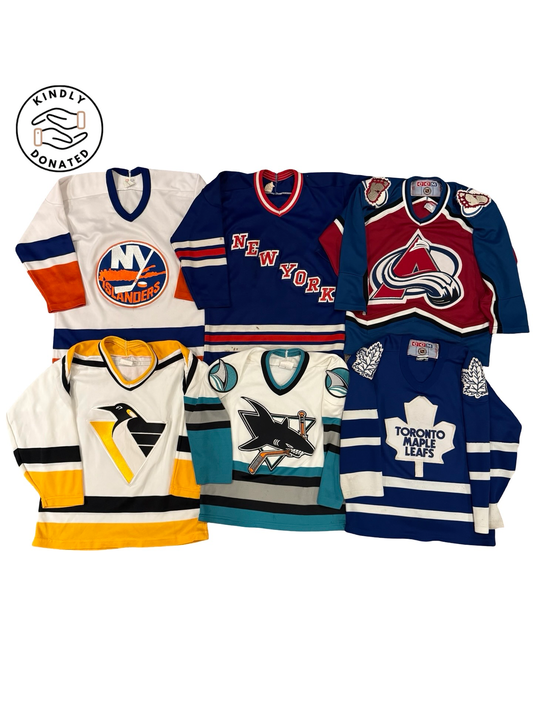YOUTH NHL Bundle Vtg 90’s/00’s Hockey Jerseys Size Youth S/M
