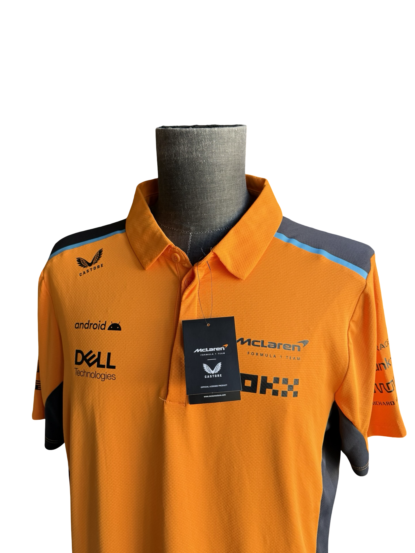 RACING F1 McLaren Polo T-Shirt NWT Size L