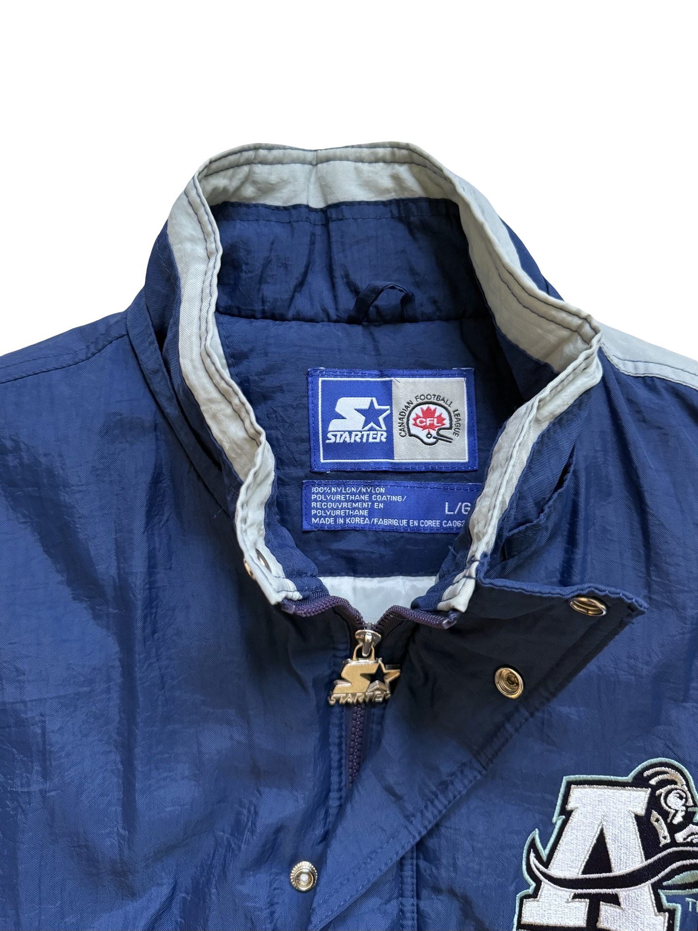 CFL Vtg 90’s Toronto Argonauts Starter Football jacket Size L