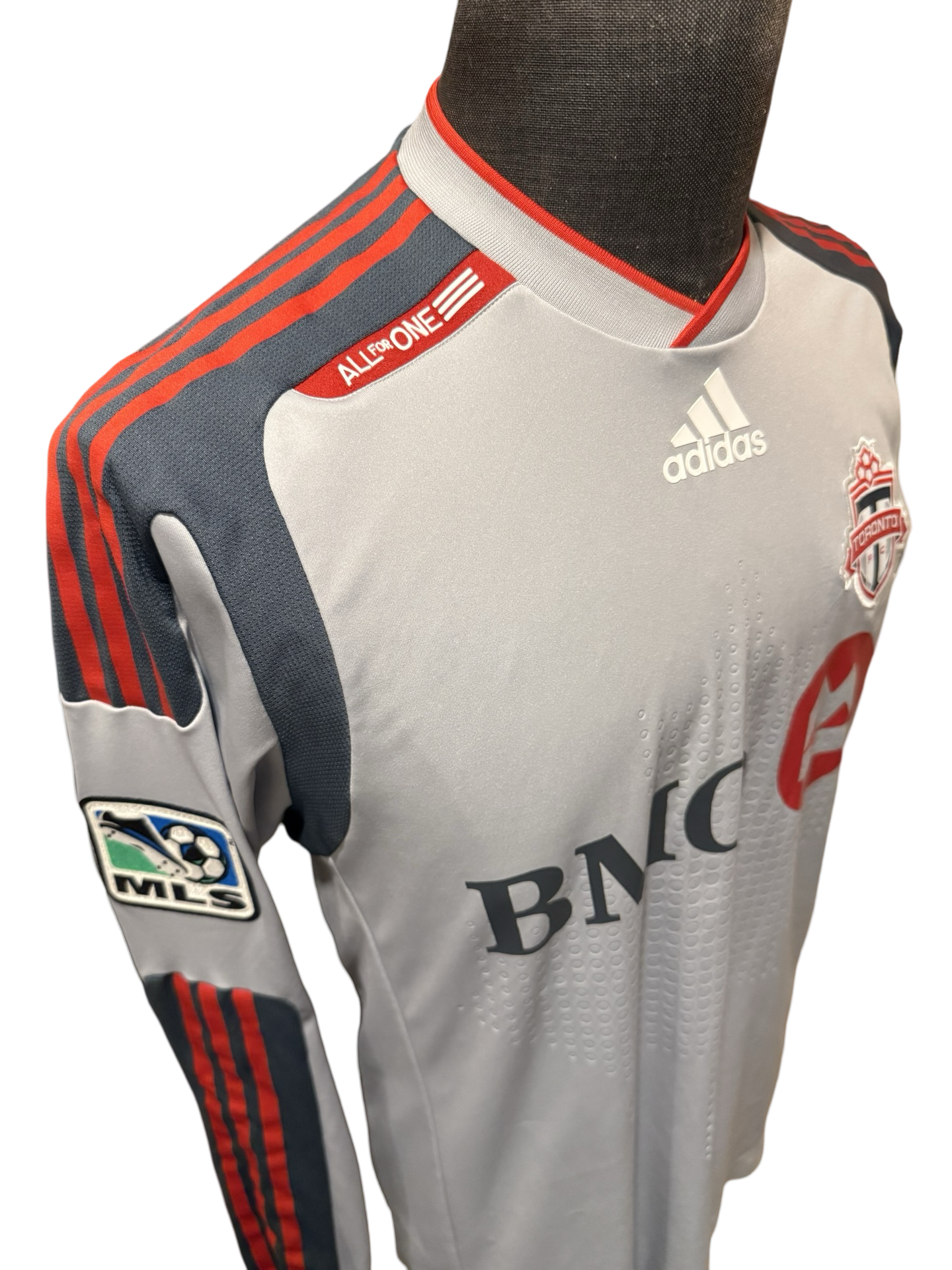 Soccer MLS Vtg Toronto FC 2009-10 Adidas TFC Football Long Sleeve Away Jersey Size M