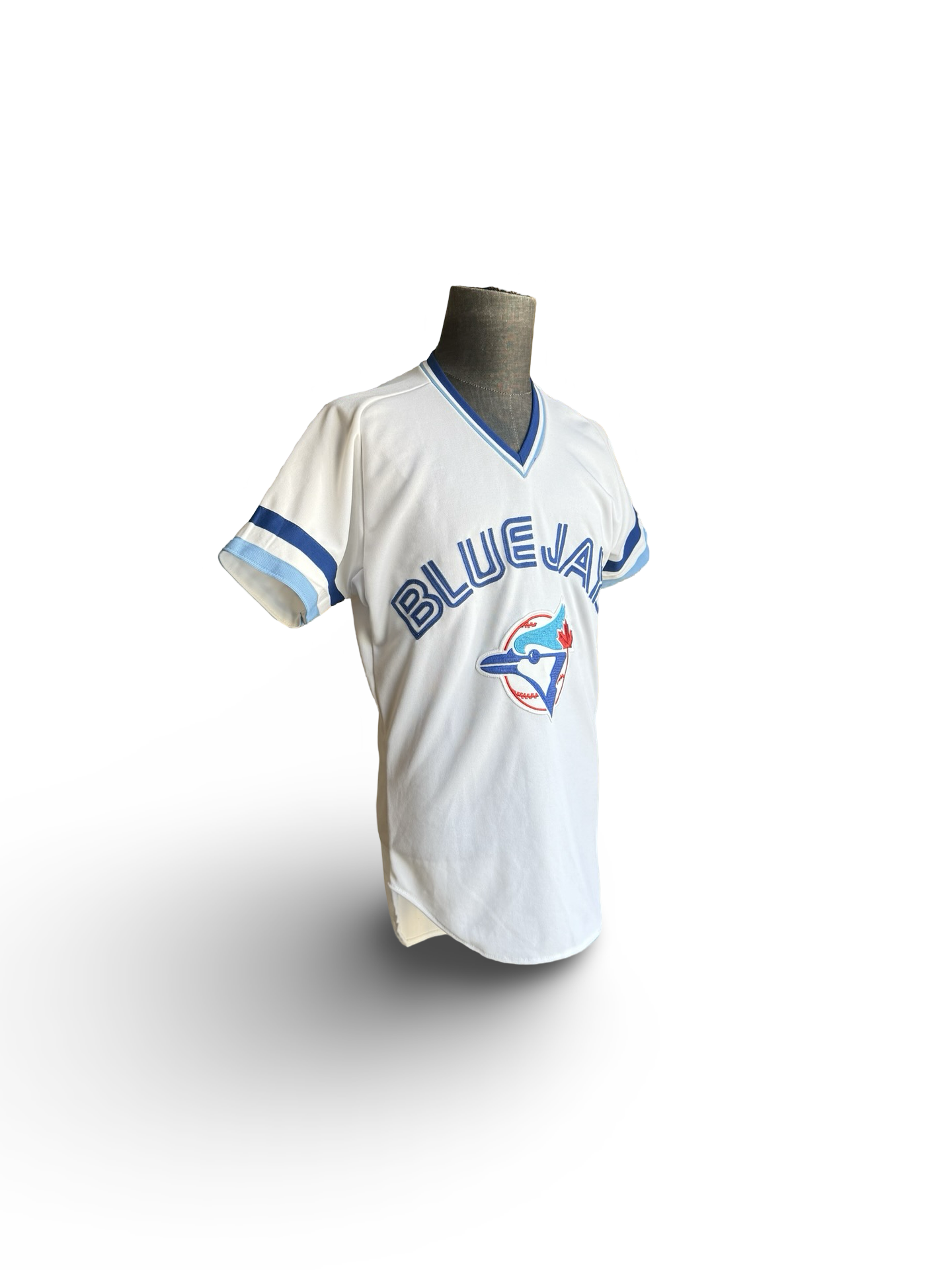 MLB Vtg Jesse Barfield 29 Toronto Blue Jays 80’s Ravens Knit Baseball Jersey Size S