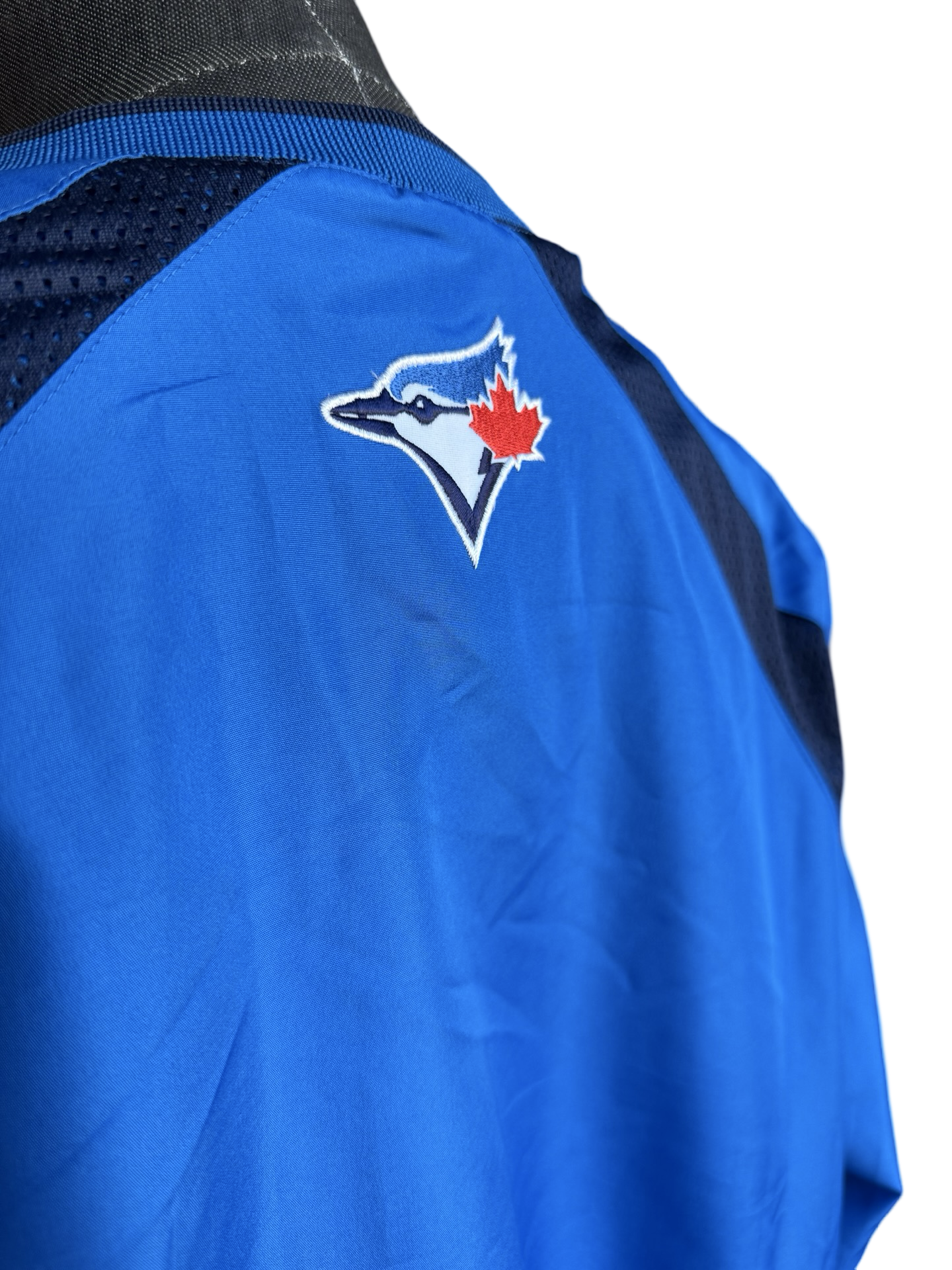 MLB Toronto Blue Jays GII Carl Banks Pullover Windbreaker Size L