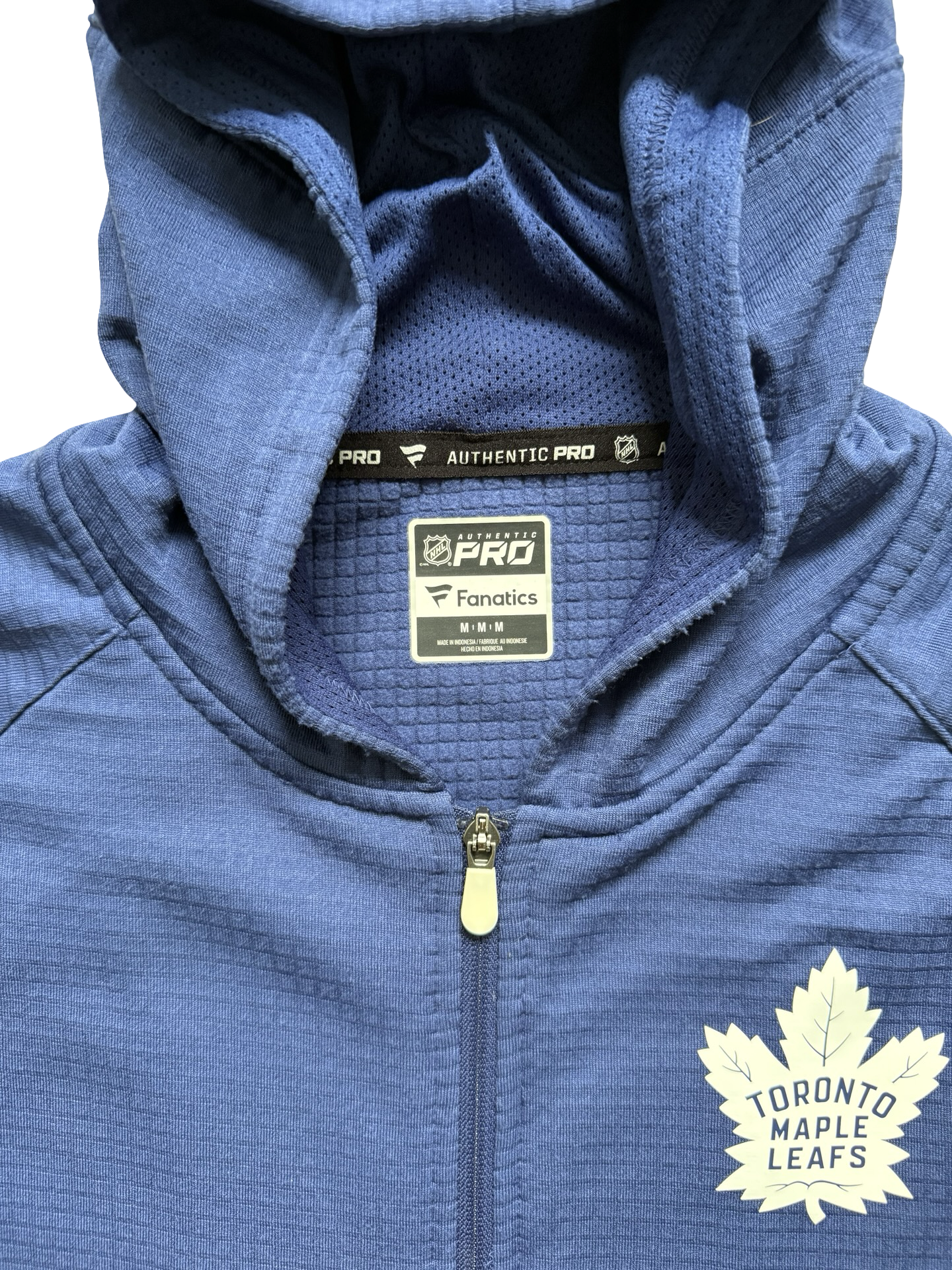NHL Toronto Maple Leafs Fanatics Authentic Pro Rinkside Hockey Track Jacket Size M