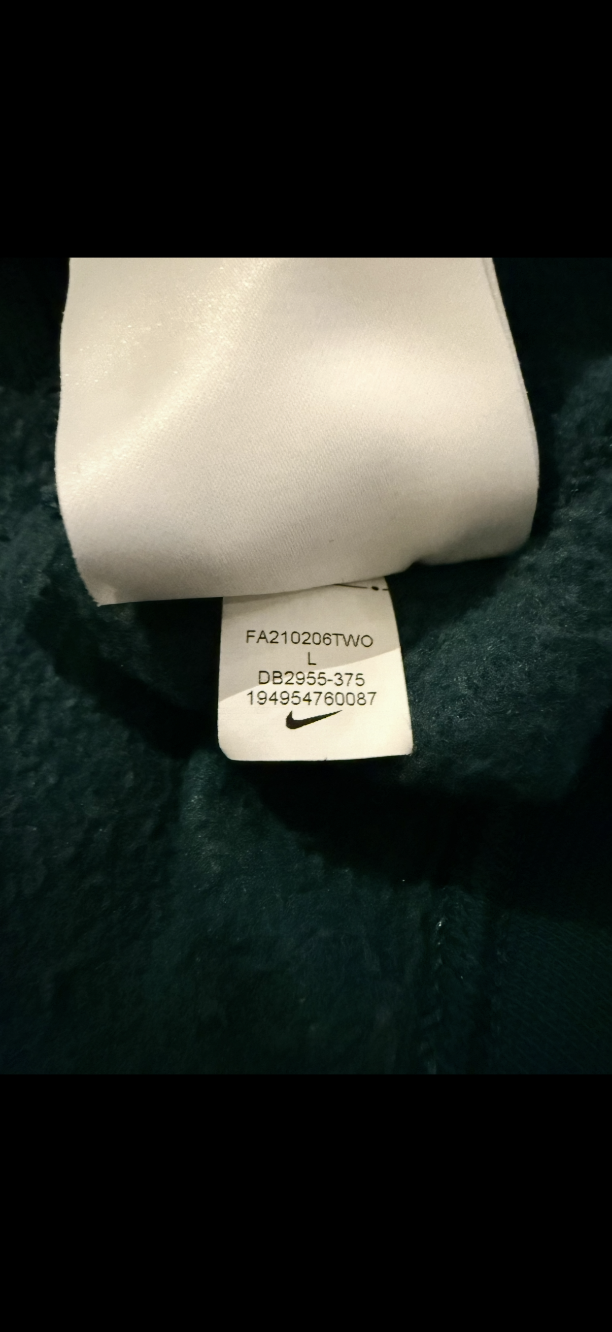 EPL Liverpool Fc Nike Teal Fleece Club Hoodie Size L