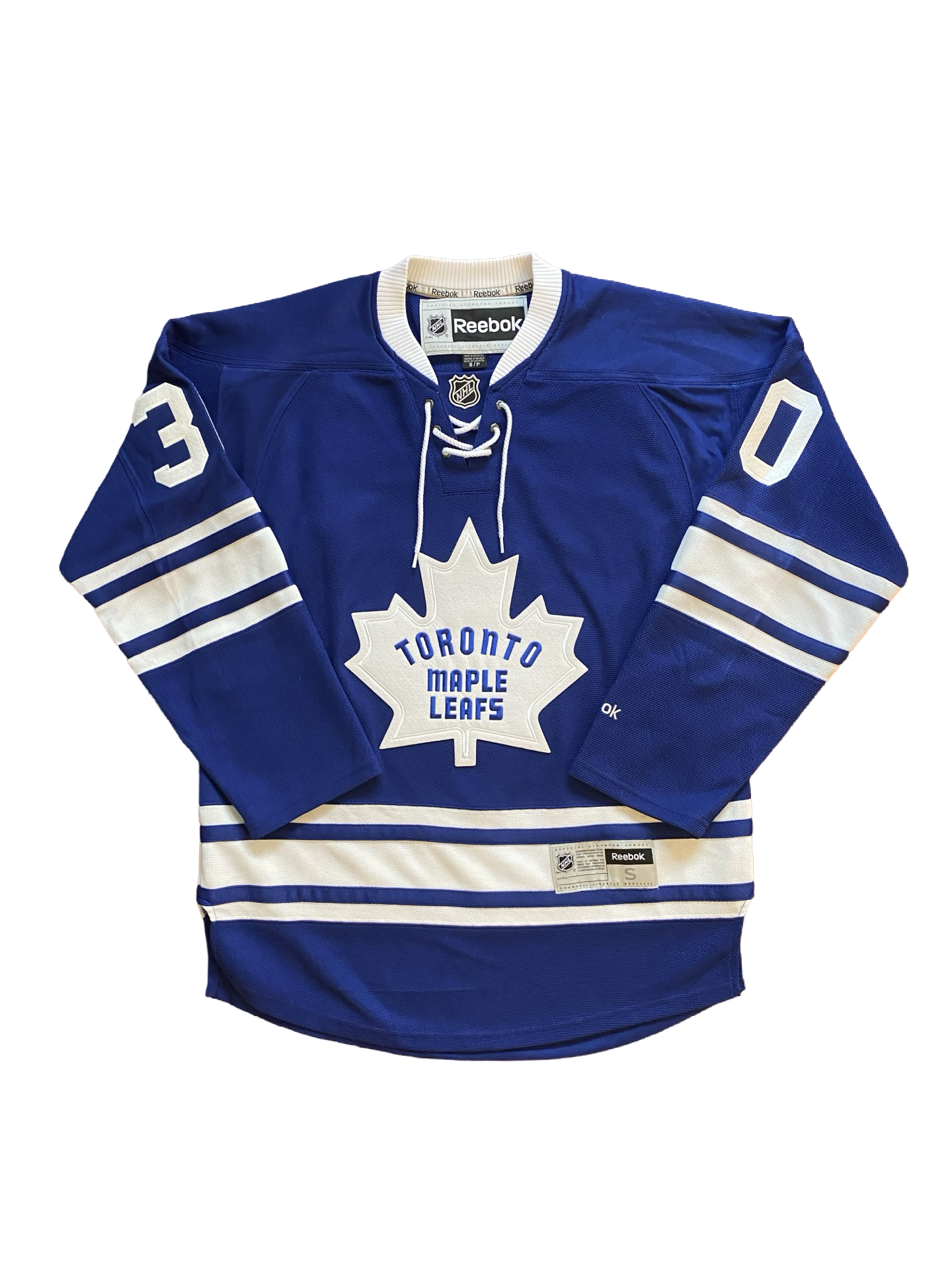 NHL 2012 Ben Scrivens 30 Toronto Maple Leafs Jersey Size S