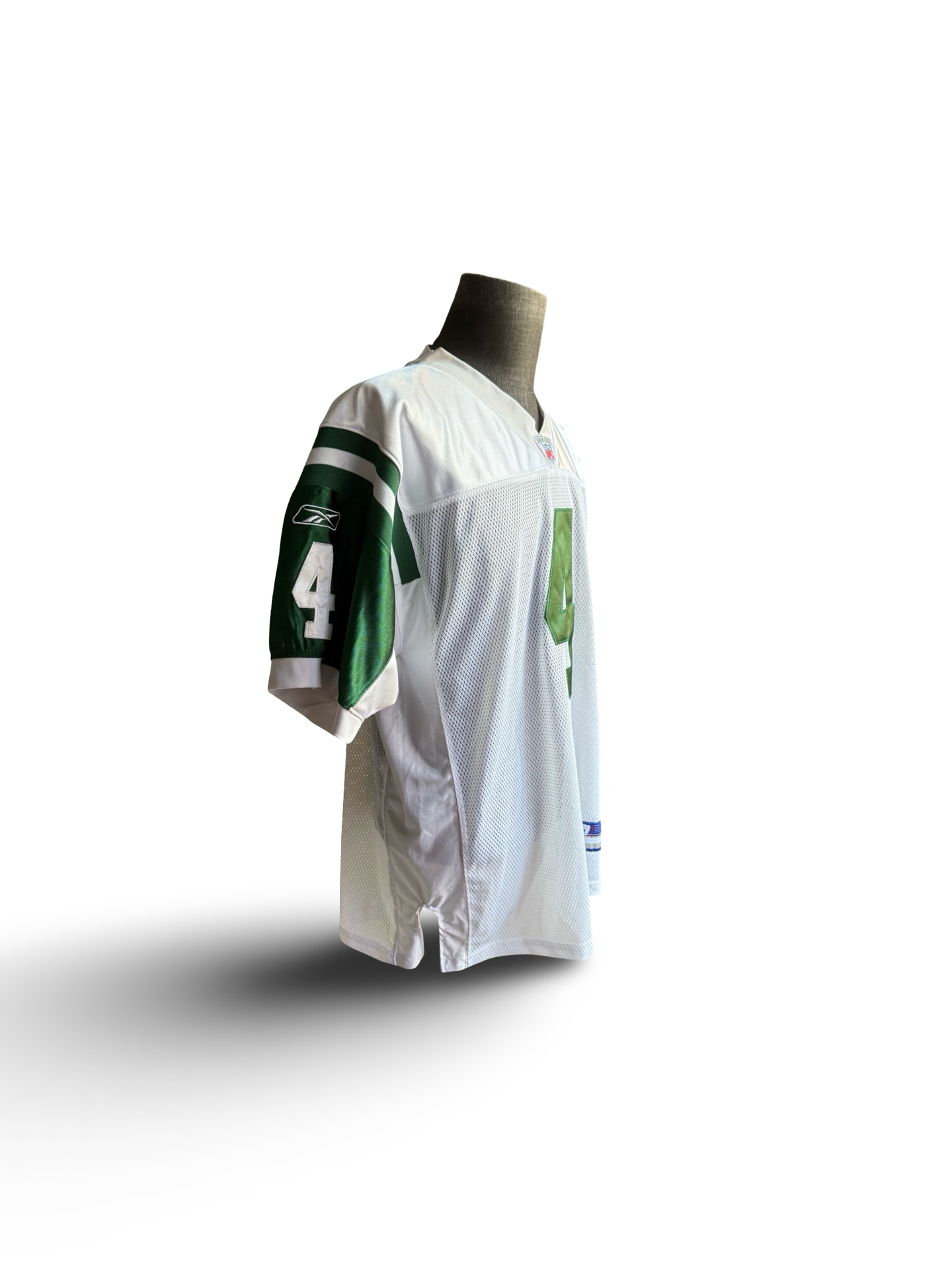 NFL Brett Farve 4 New York Jets Reebok Football Stitched Jersey Size XL