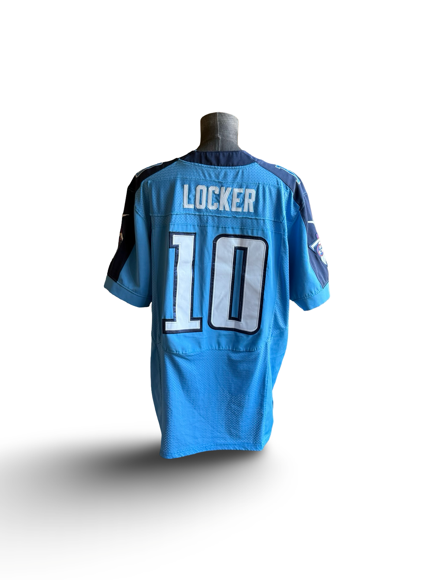 NFL Jake Locker 10 Tennessee Titans Nike Football Jersey Size 2XL