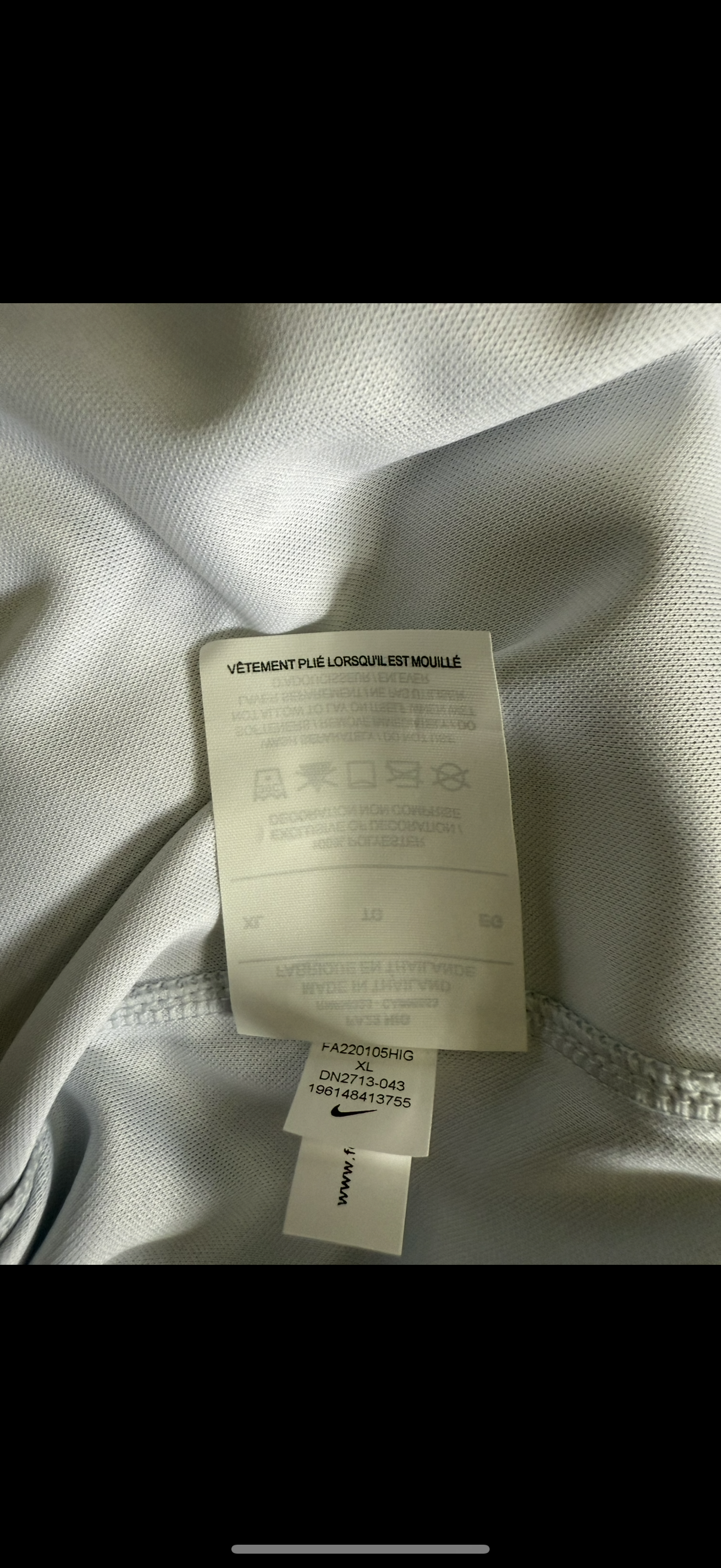 Soccer LaLiga Barcelona 2022/23 3rd Away Nike Football Jersey NWT Size XL