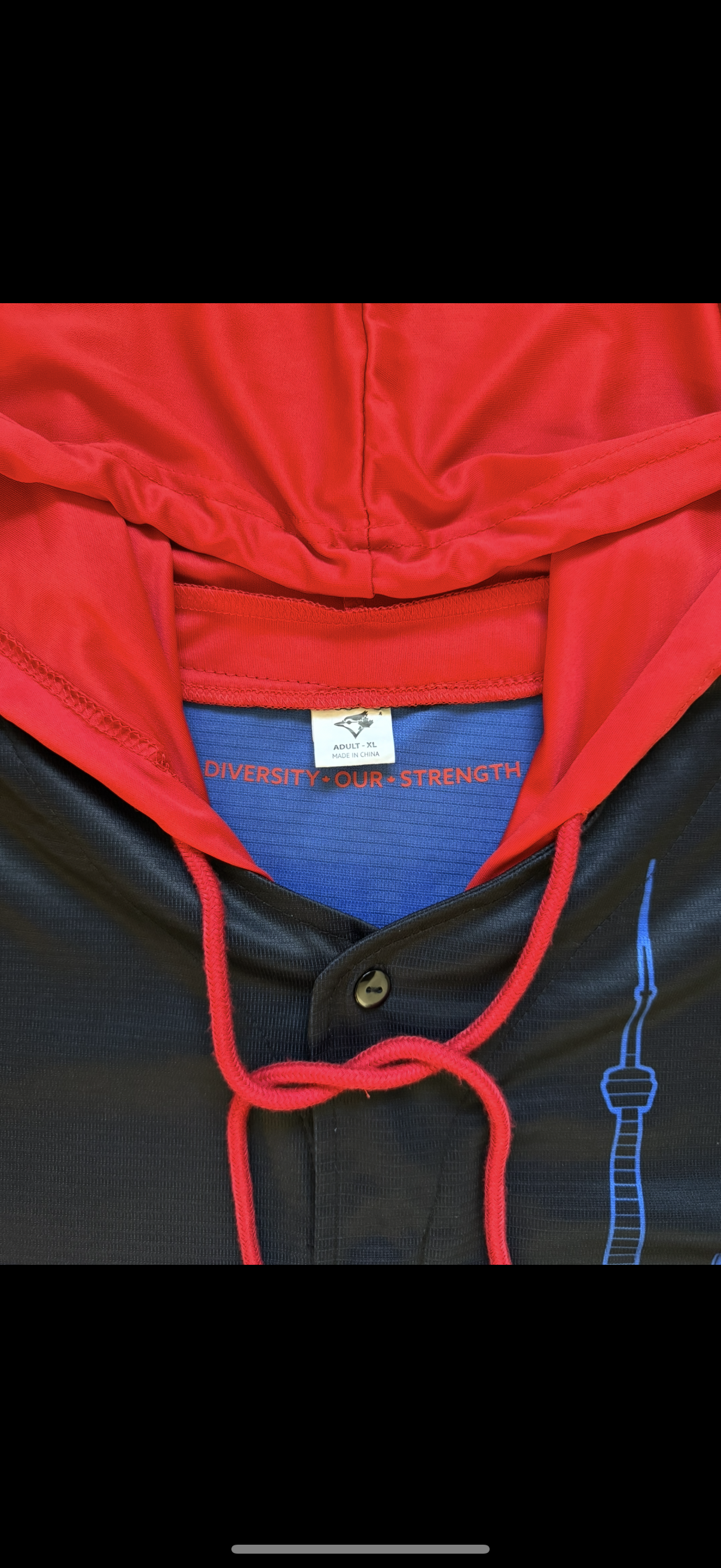 MLB SGA Bo Bichette 11 Toronto Blue Jays Layered City Connect Replica Baseball Jersey Size XL