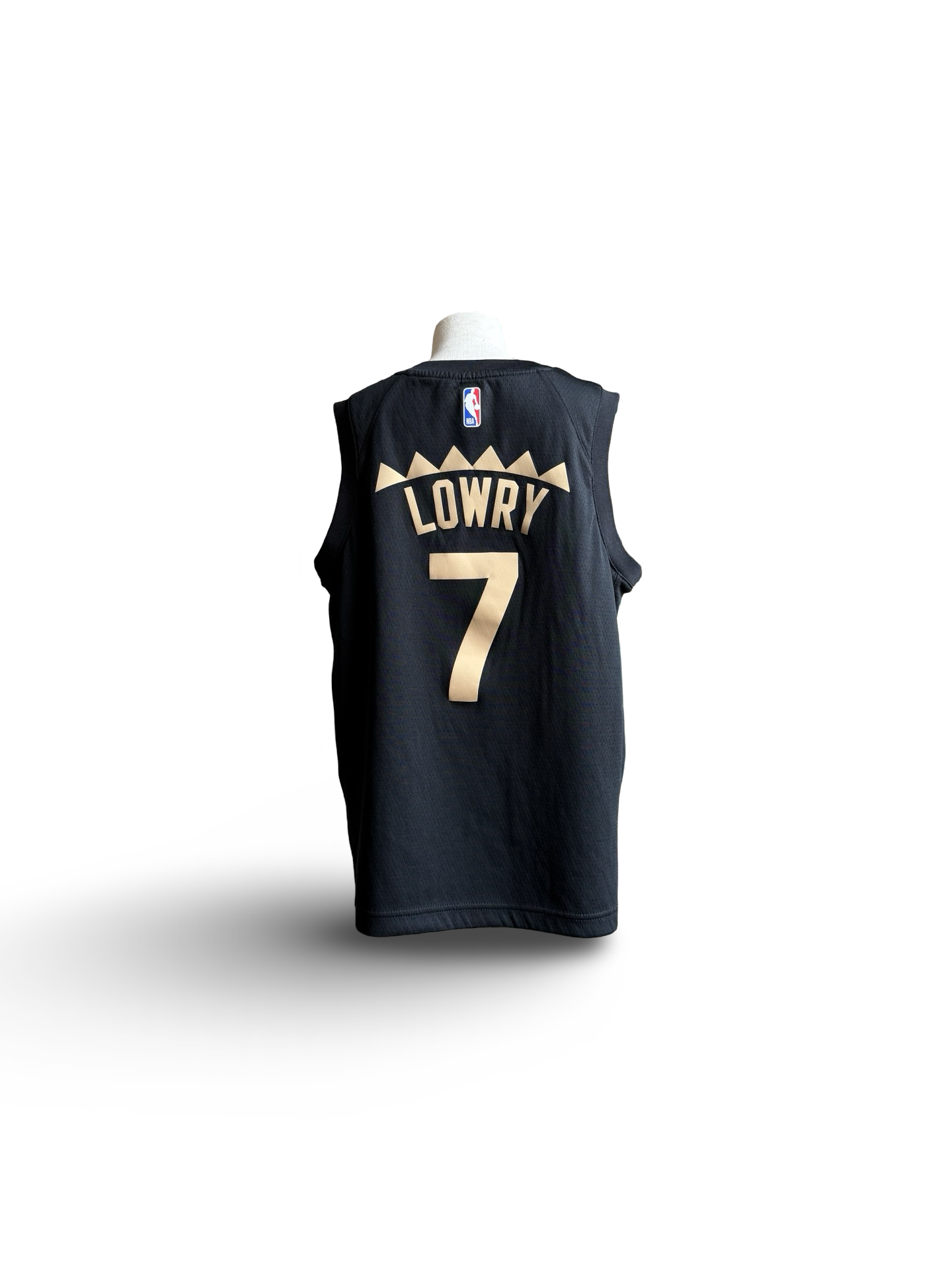 NBA Kyle Lowry 7 Toronto Raptors 2019 Nike Swingman OVO Jersey Size Youth M (10/12)