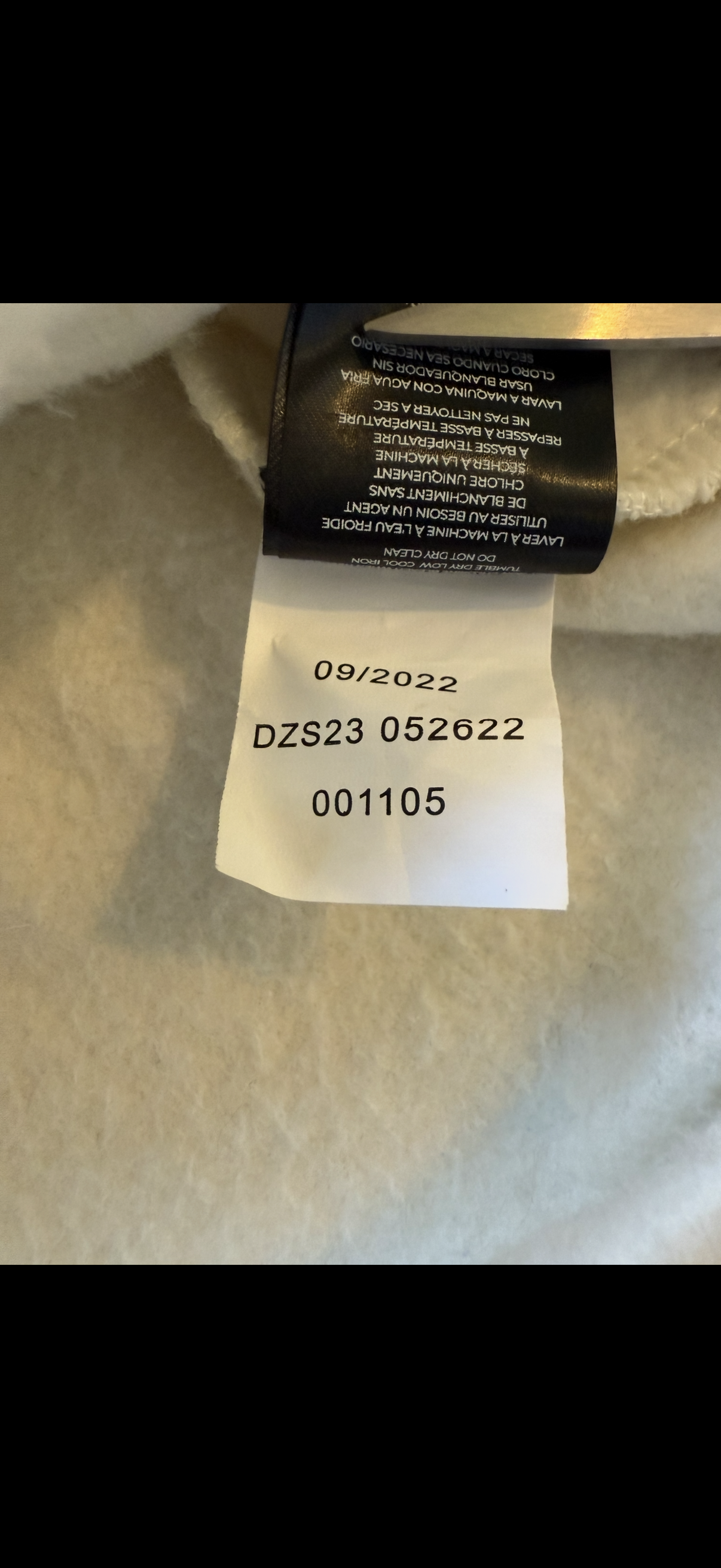 MLB Toronto Blue Jays ‘47 Cream Trifecta Shortstop Pullover Hoodie Size M