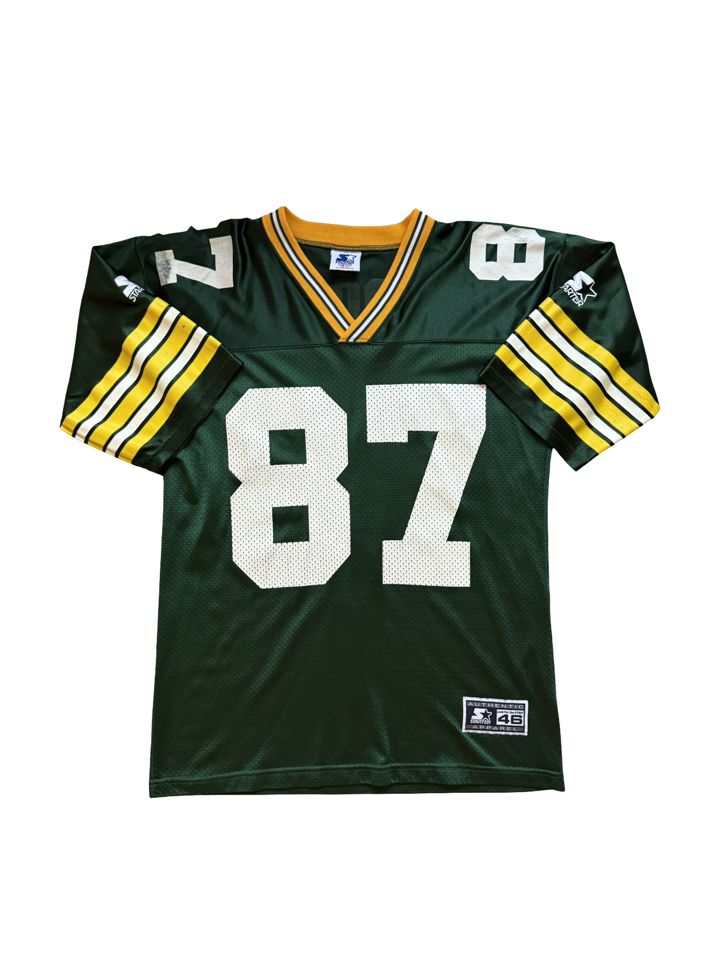 NFL Vtg Robert Brooks 87 Green Bay Packers Starter Football Jersey Size L