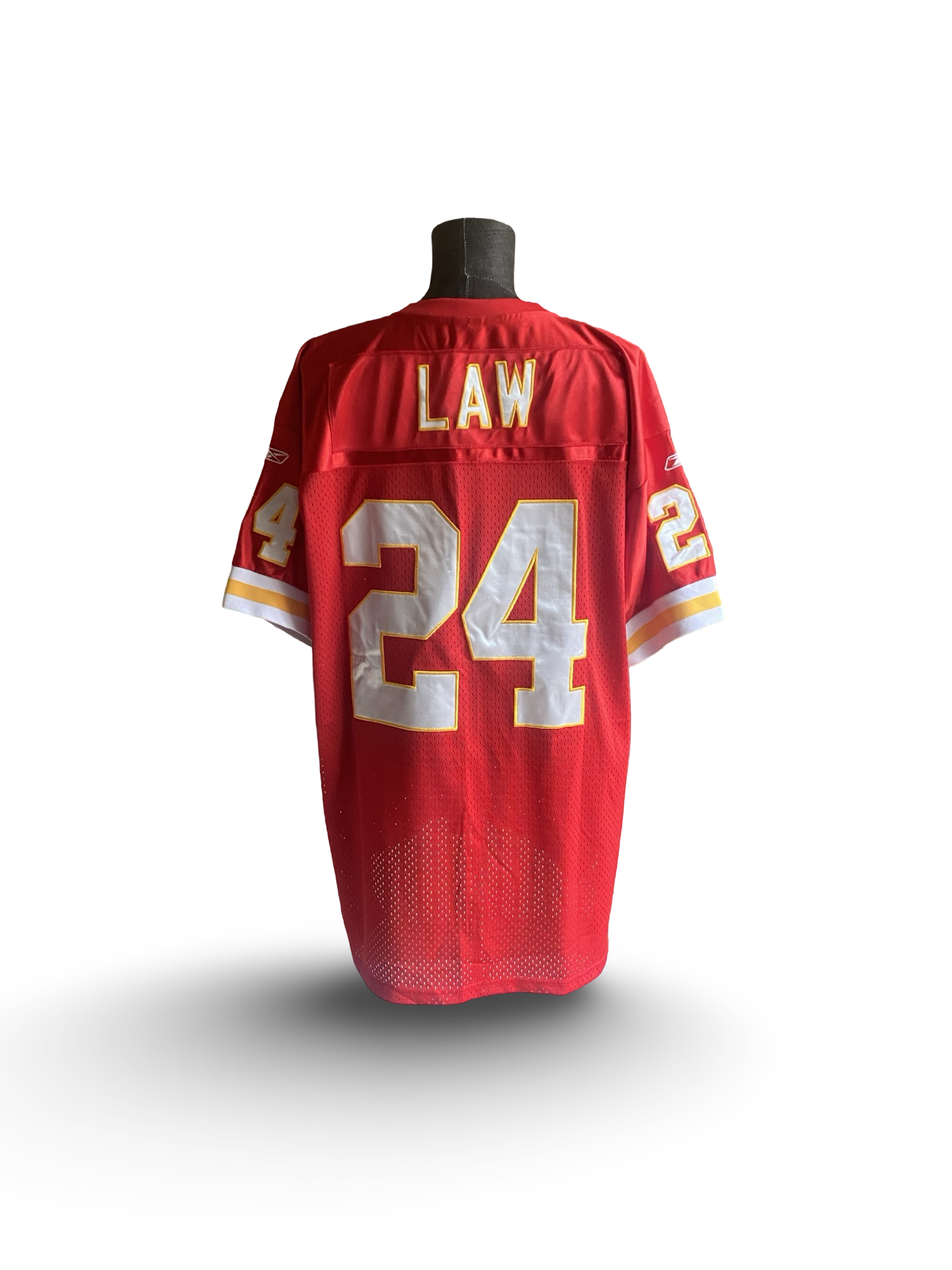 NFL Vtg 2006-07 Ty Law 24 Kansas City Chiefs Jersey Size 54 XL