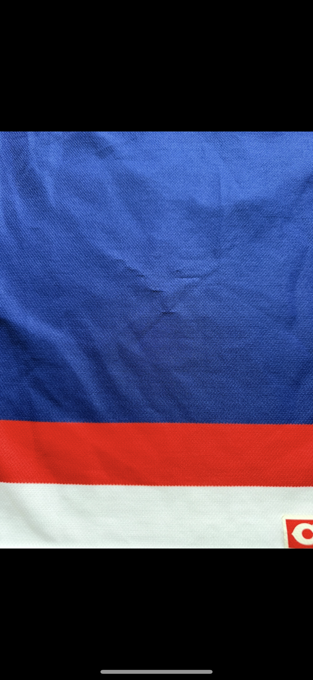 YOUTH NHL Vtg 90’s Winnipeg Jets CCM Maska Hockey Jersey Size Youth L/XL