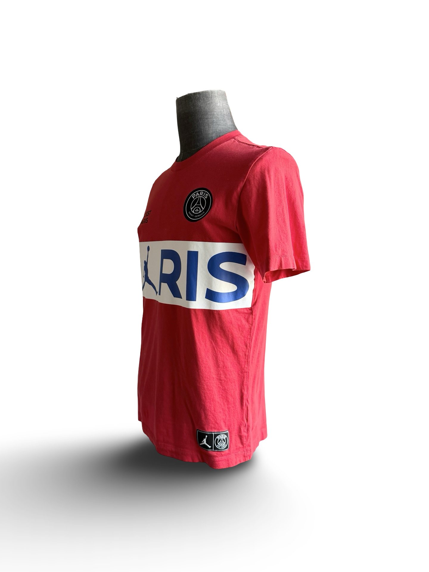 Soccer Paris Saint-Germain X Jordan PSG Wordmark Football T-Shirt Size S