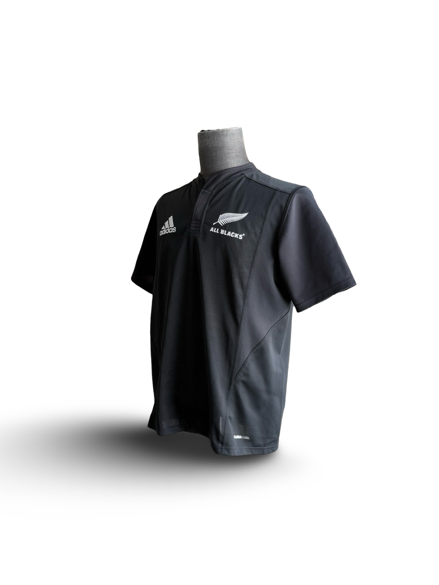 Rugby Union Vtg All Blacks NZ 2009-10 Adidas Rugby Jersey Size M