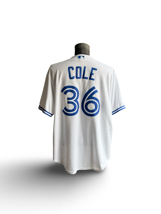 MLB A.J. Cole 36 Toronto Blue Jays Nike Baseball Jersey Size L