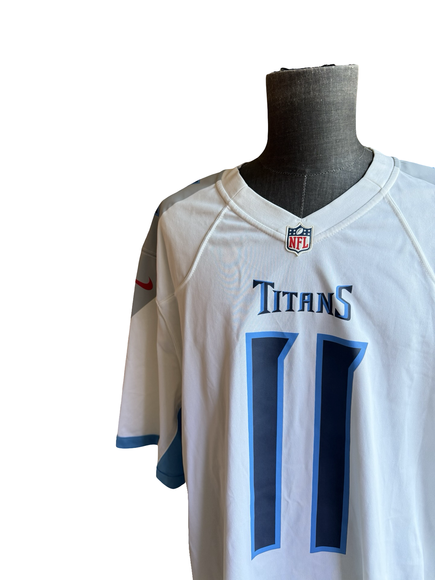 NFL AJ Brown 11 Tennessee Titans Nike Football Jersey Size 2XL